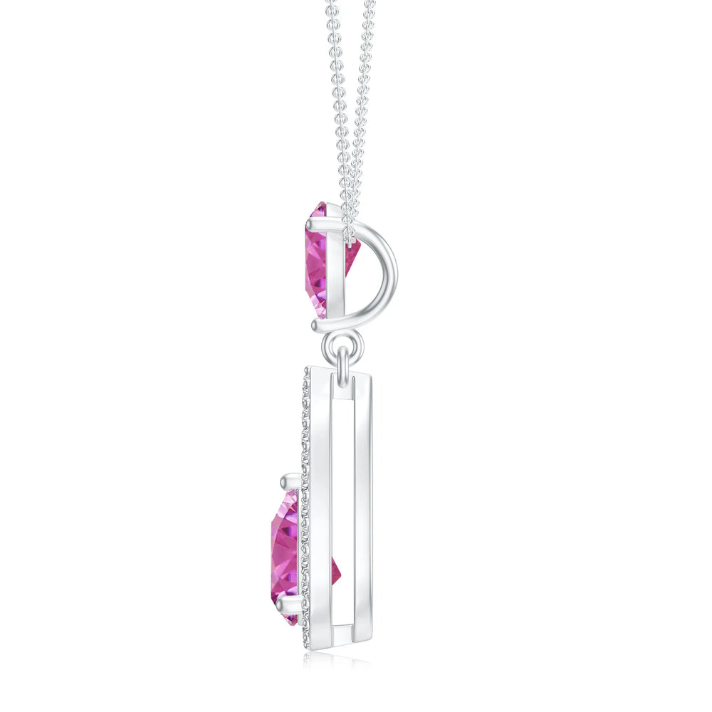 18K White Gold Vermeil