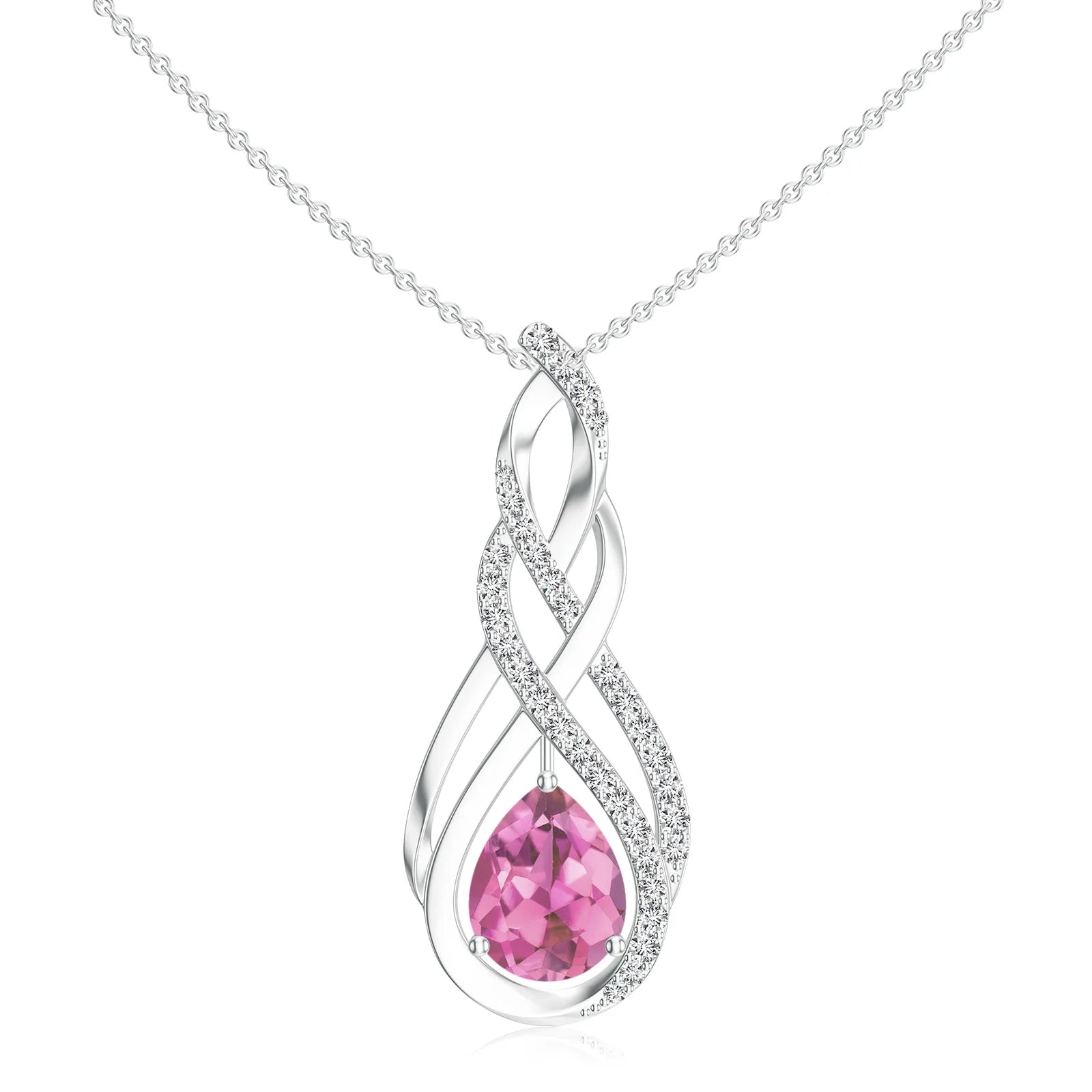 18K White Gold Vermeil