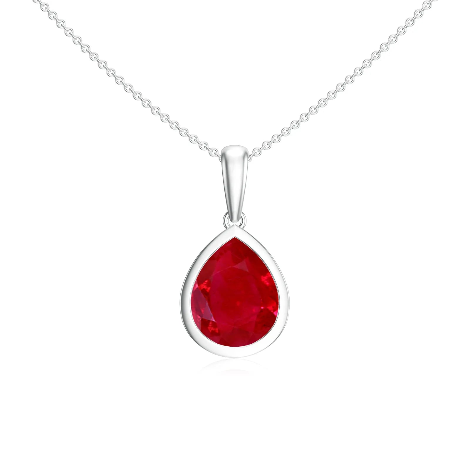 18K White Gold Vermeil