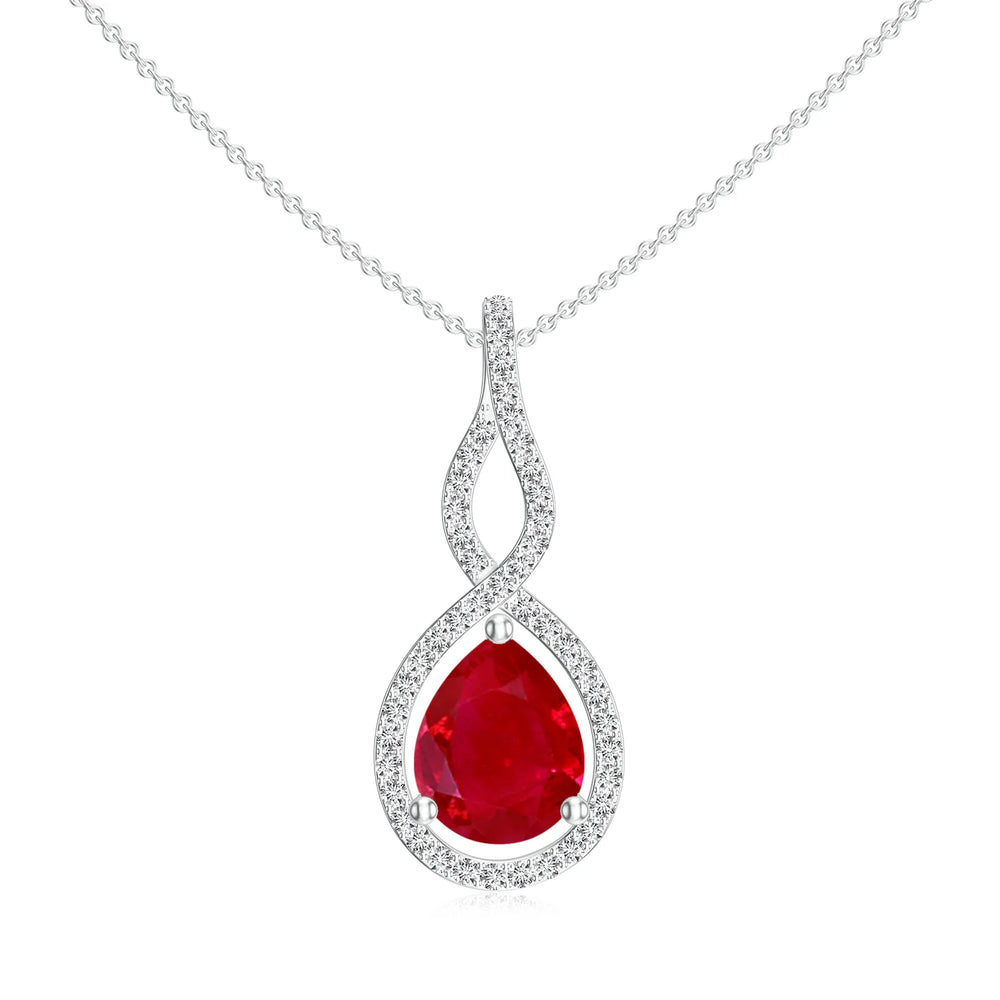 18K White Gold Vermeil