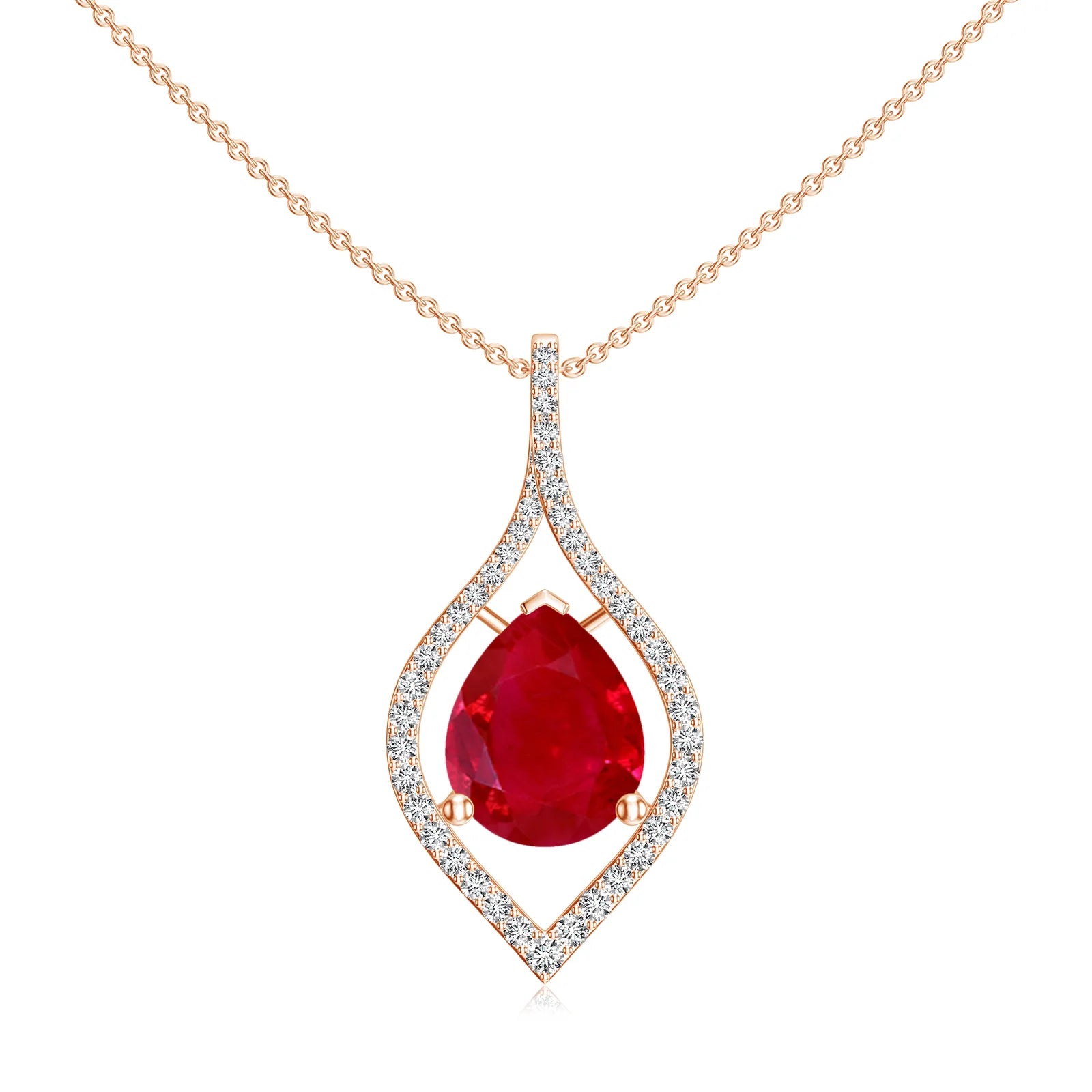 18K Rose Gold Vermeil