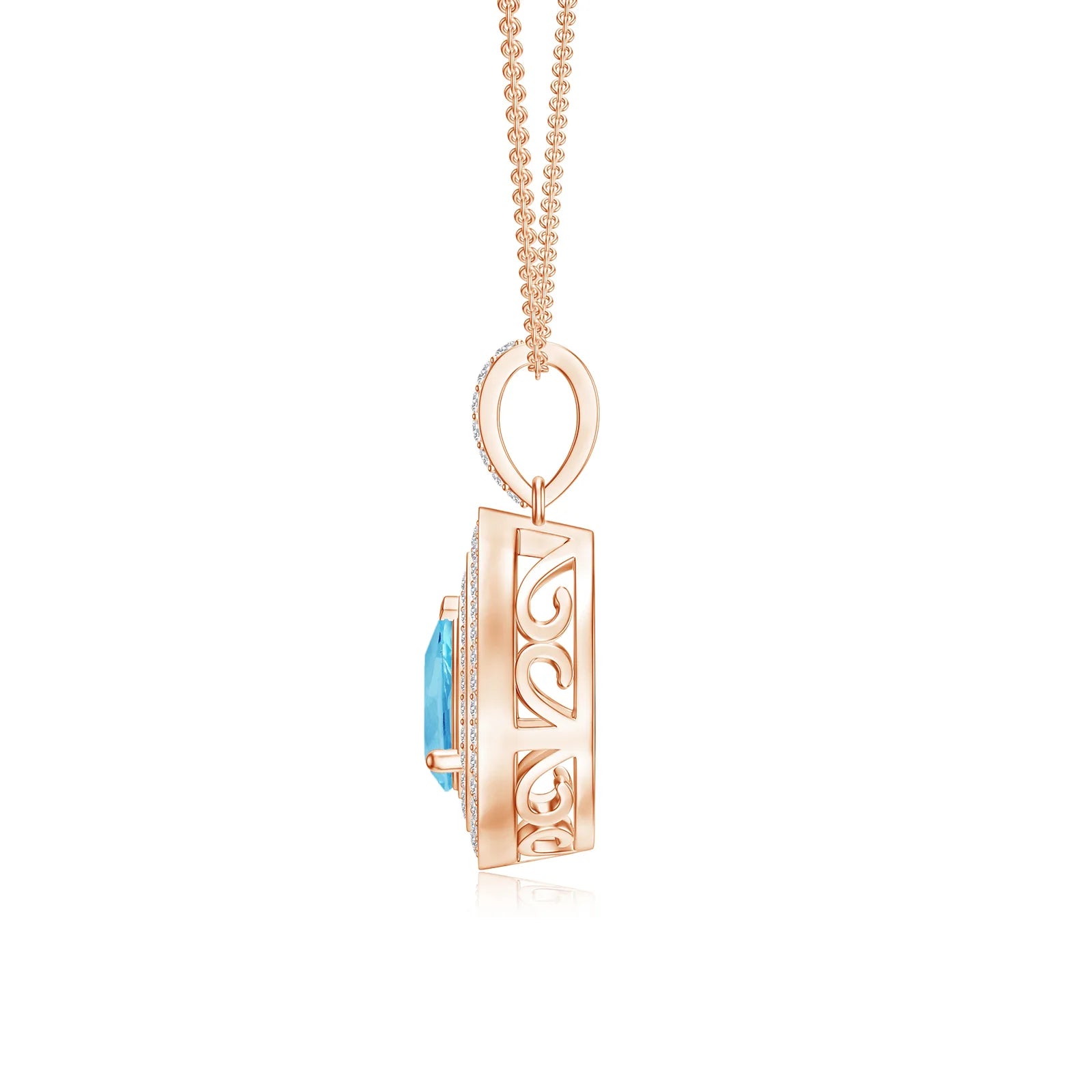 18K Rose Gold Vermeil