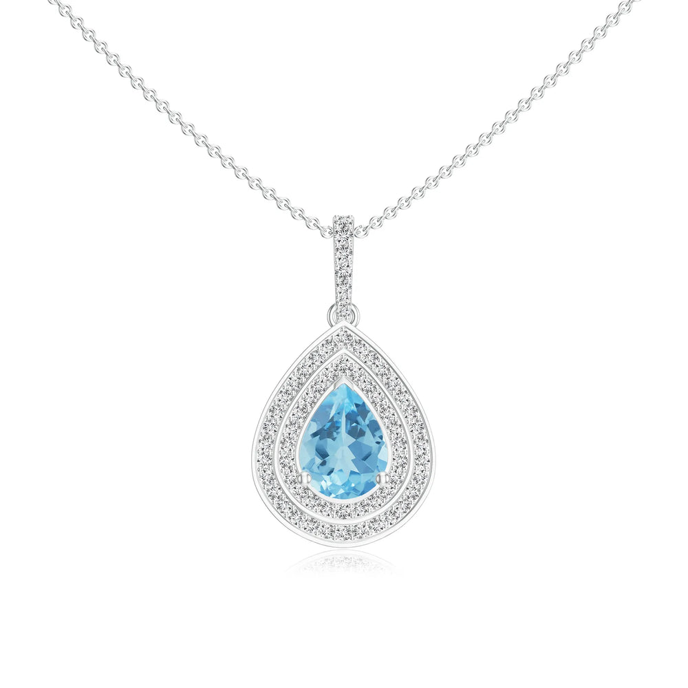 18K White Gold Vermeil