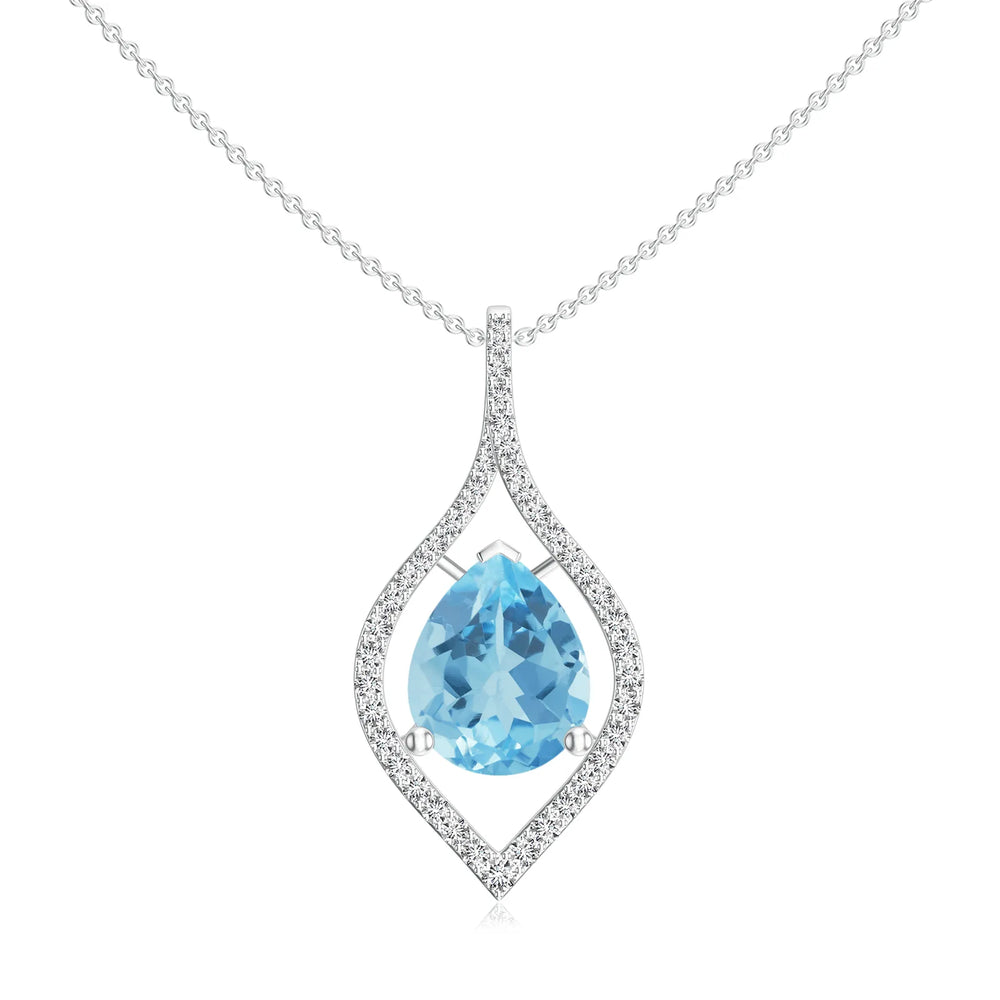 18K White Gold Vermeil