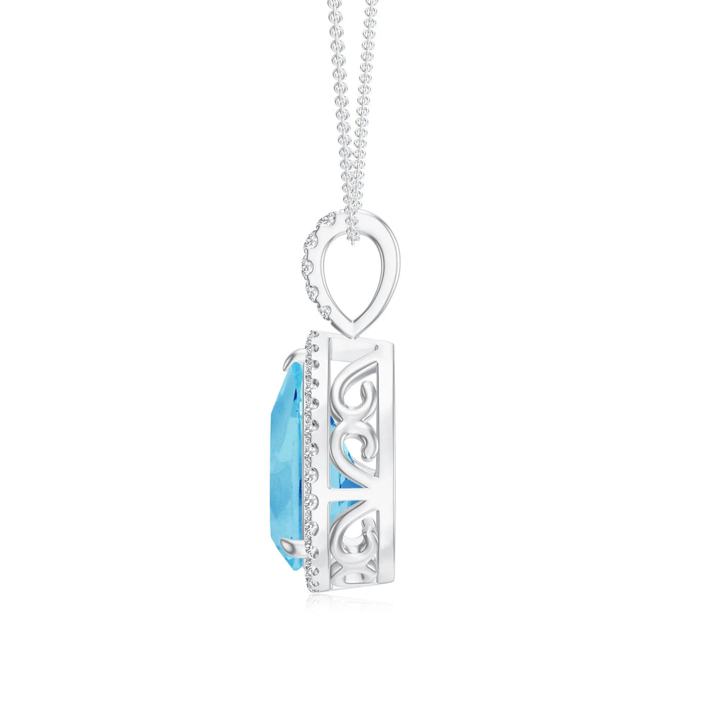 18K White Gold Vermeil