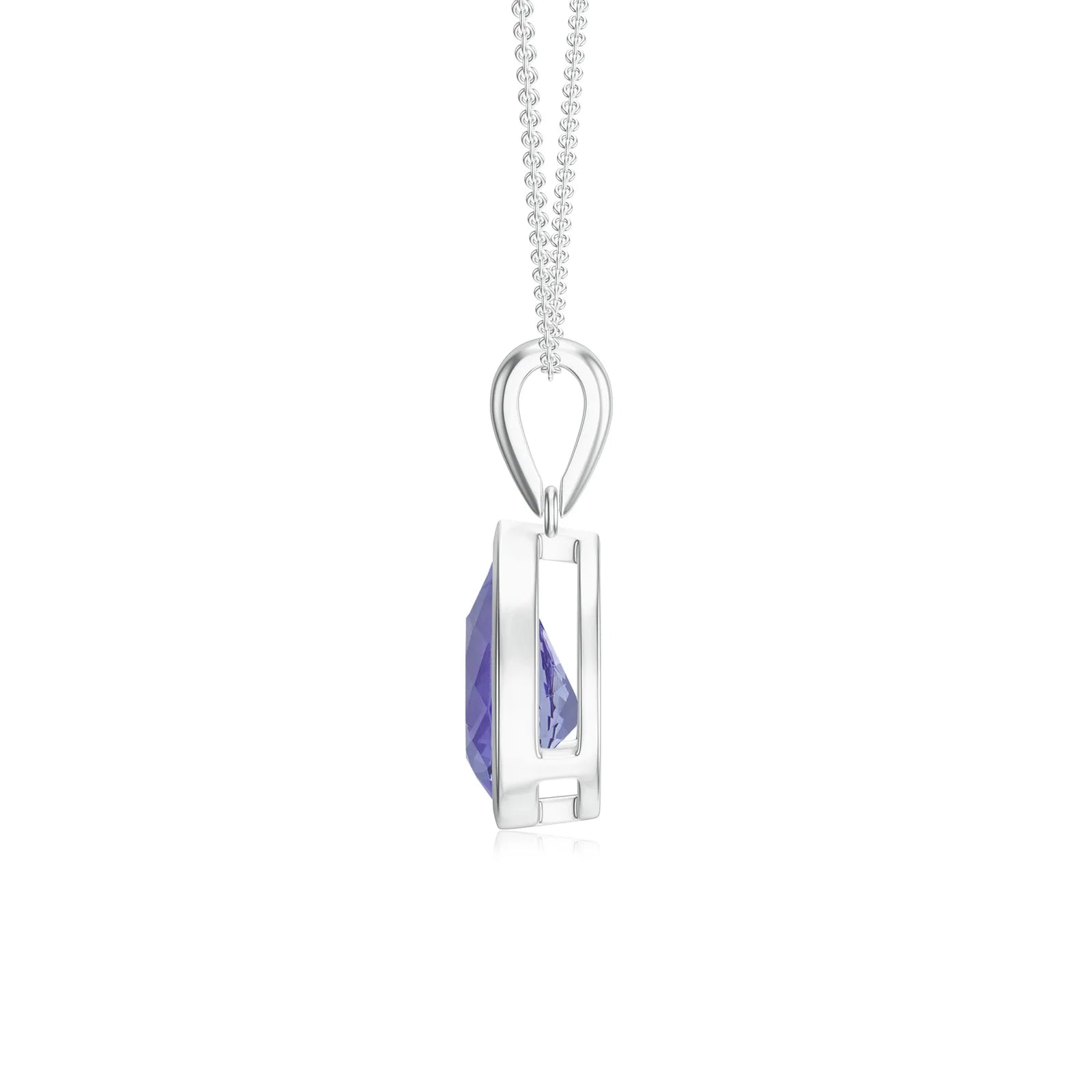 18K White Gold Vermeil