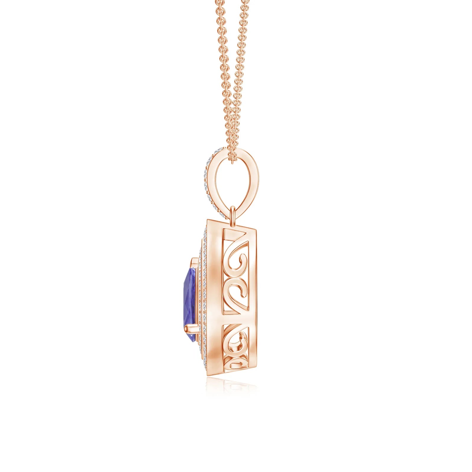 18K Rose Gold Vermeil