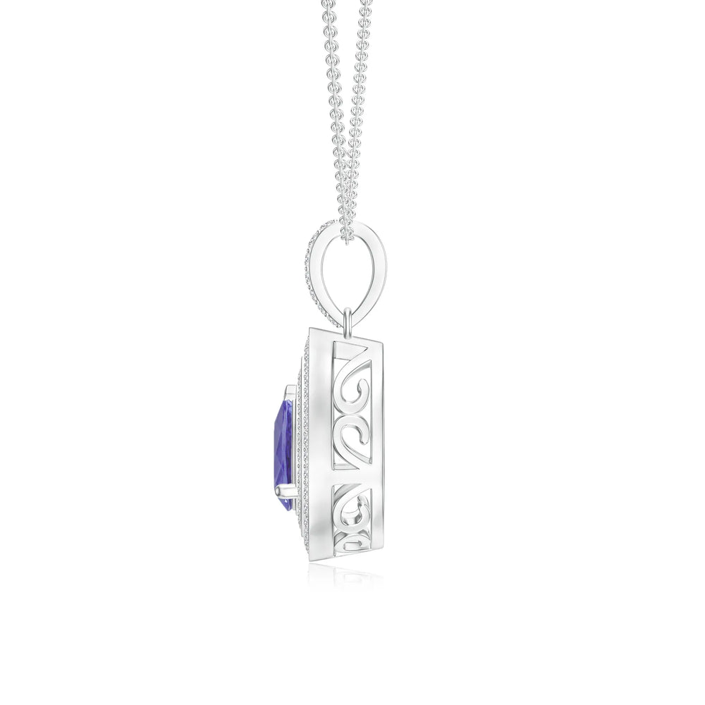 18K White Gold Vermeil