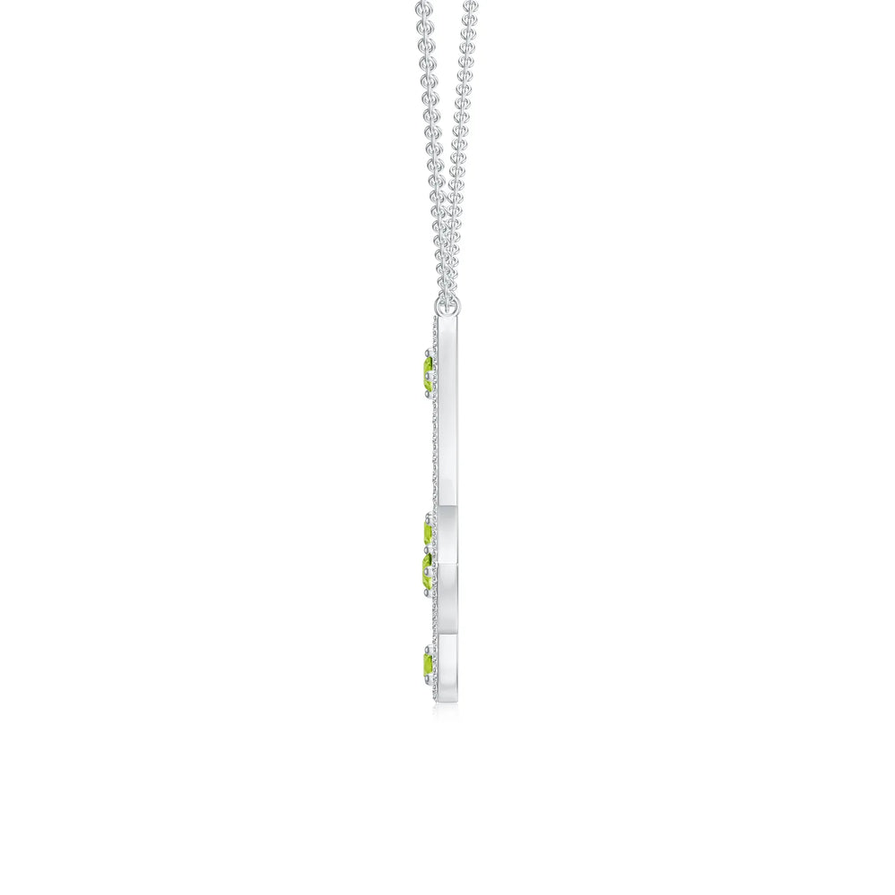 18K White Gold Vermeil