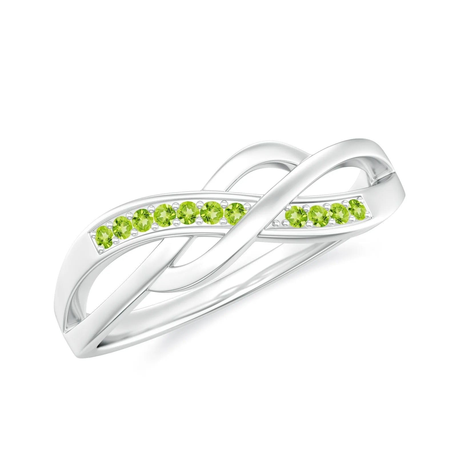 18K White Gold Vermeil
