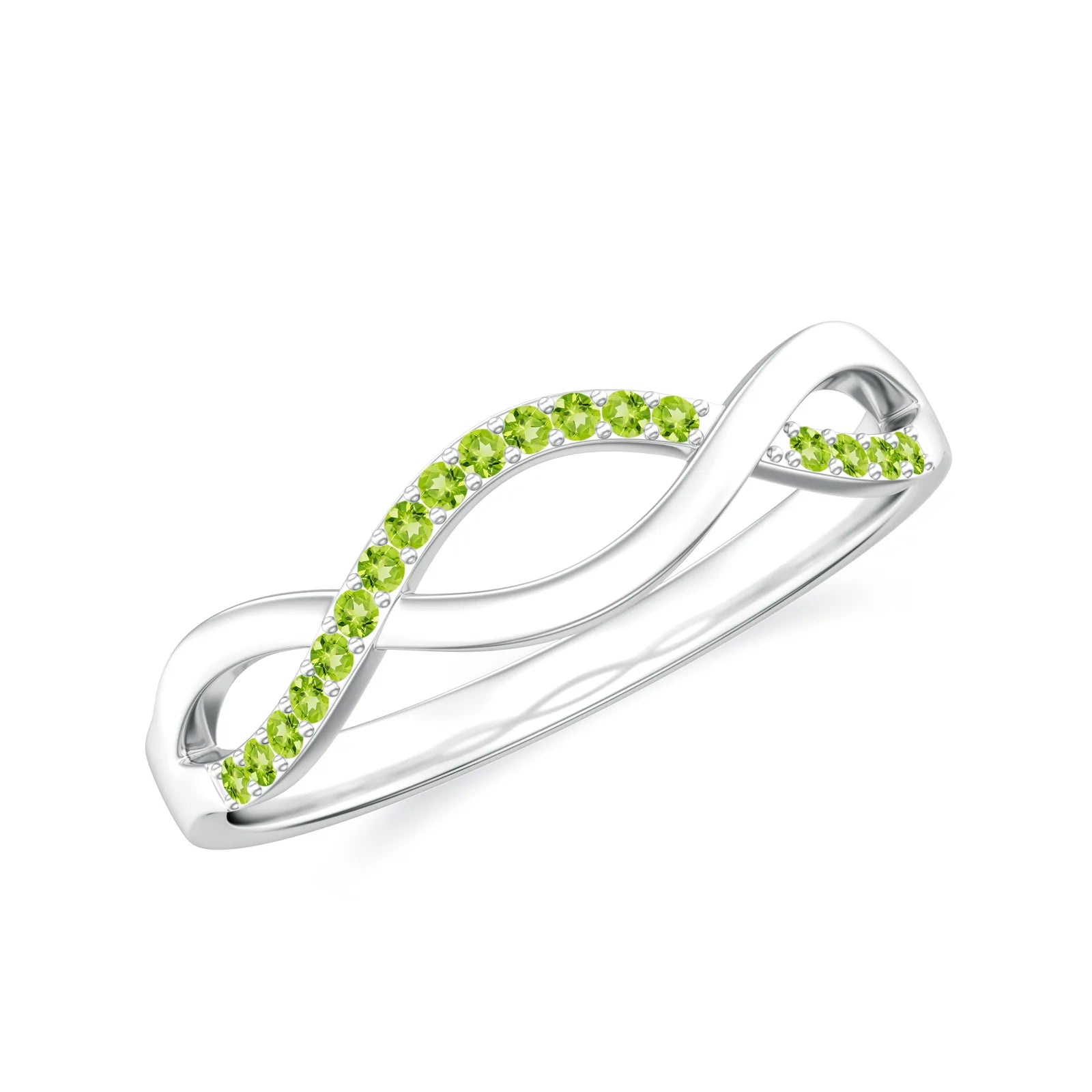 18K White Gold Vermeil