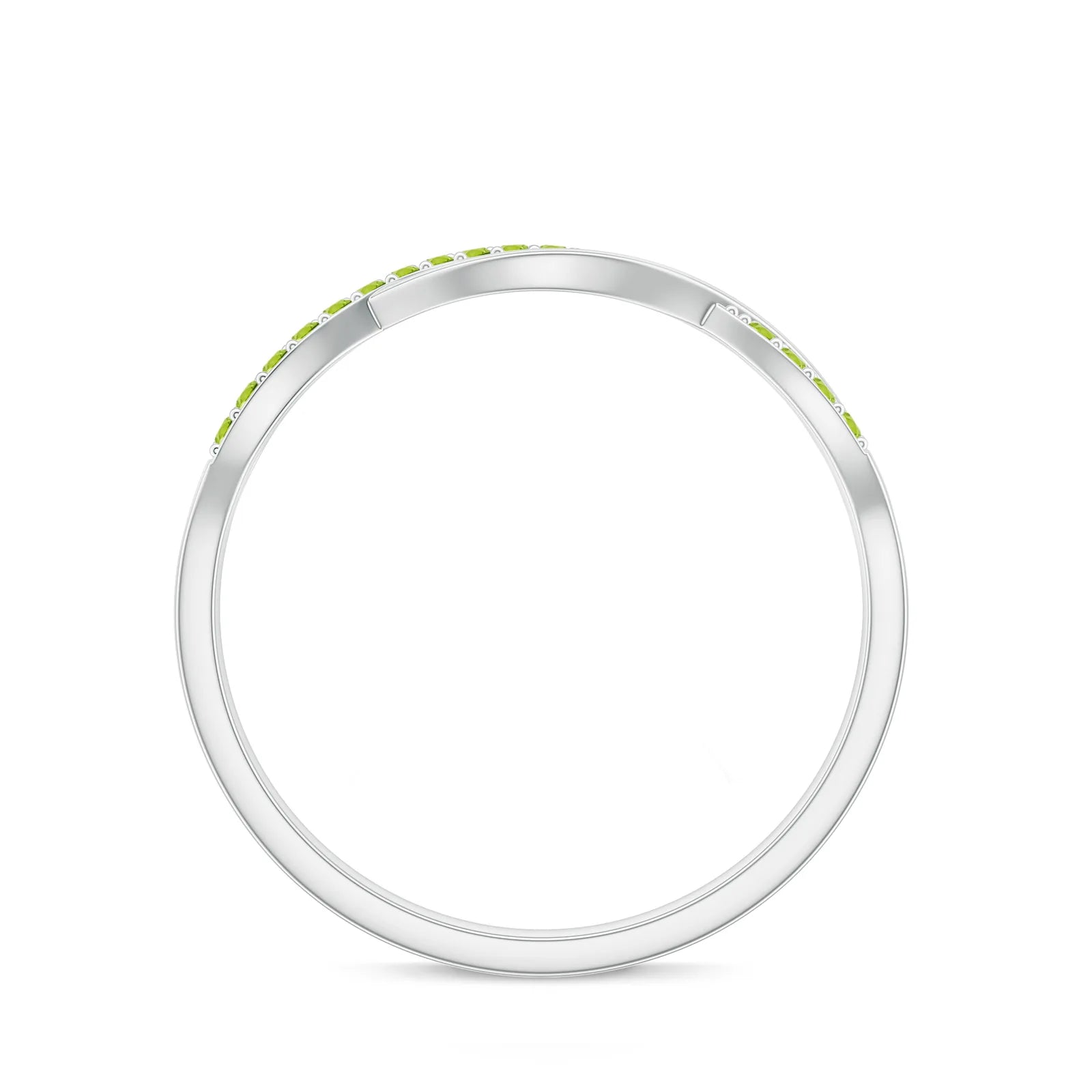 18K White Gold Vermeil
