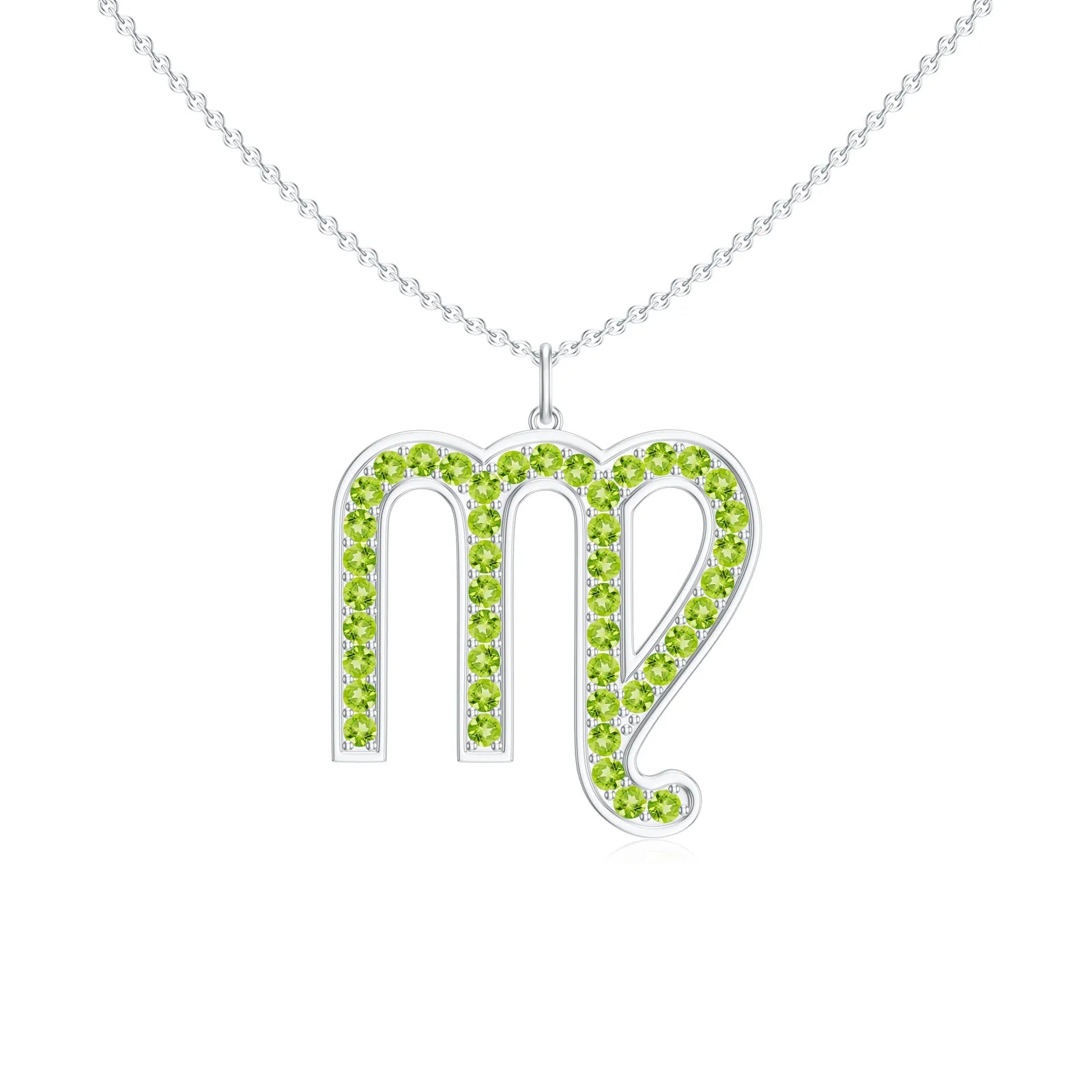 18K White Gold Vermeil