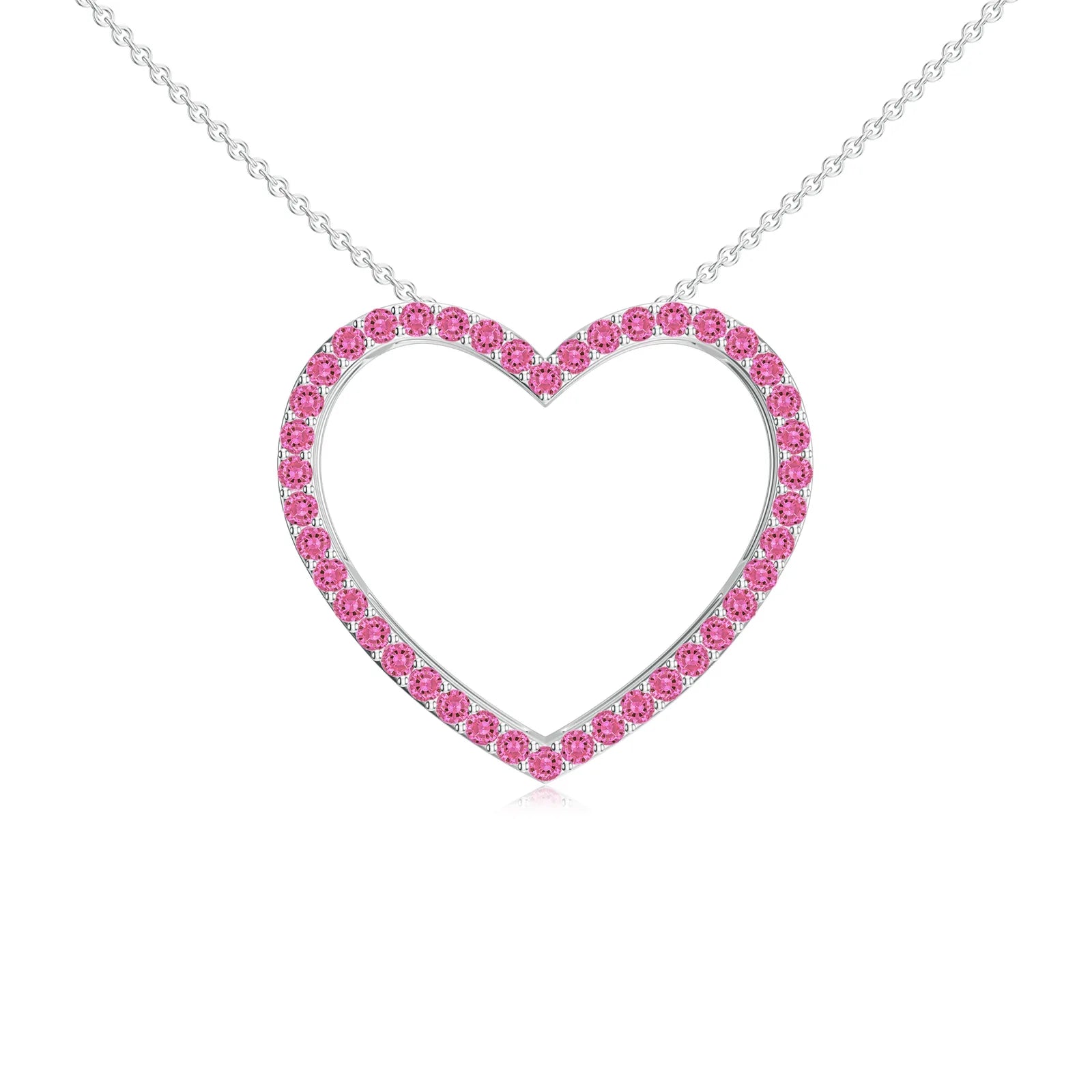 18K White Gold Vermeil