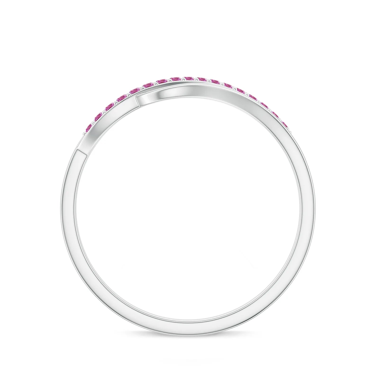 18K White Gold Vermeil