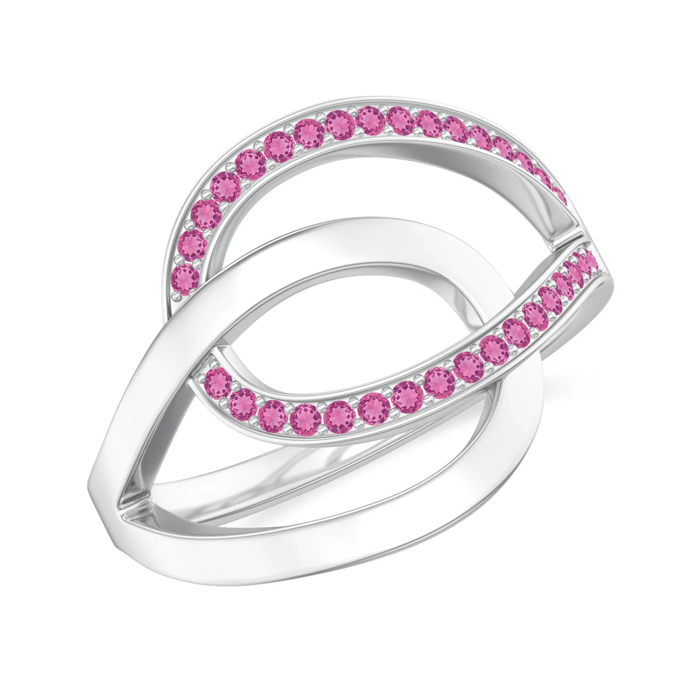 18K White Gold Vermeil