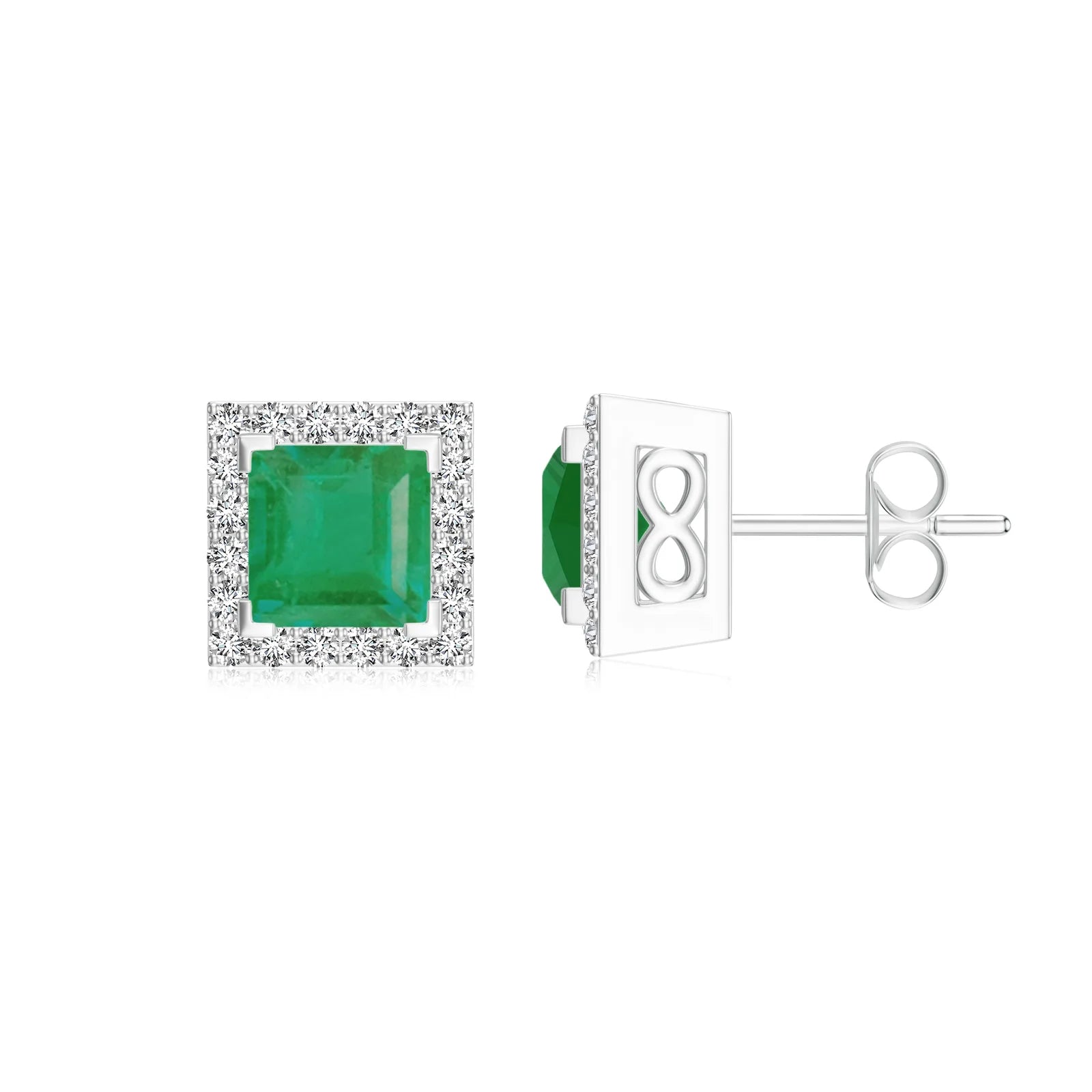 18K White Gold Vermeil
