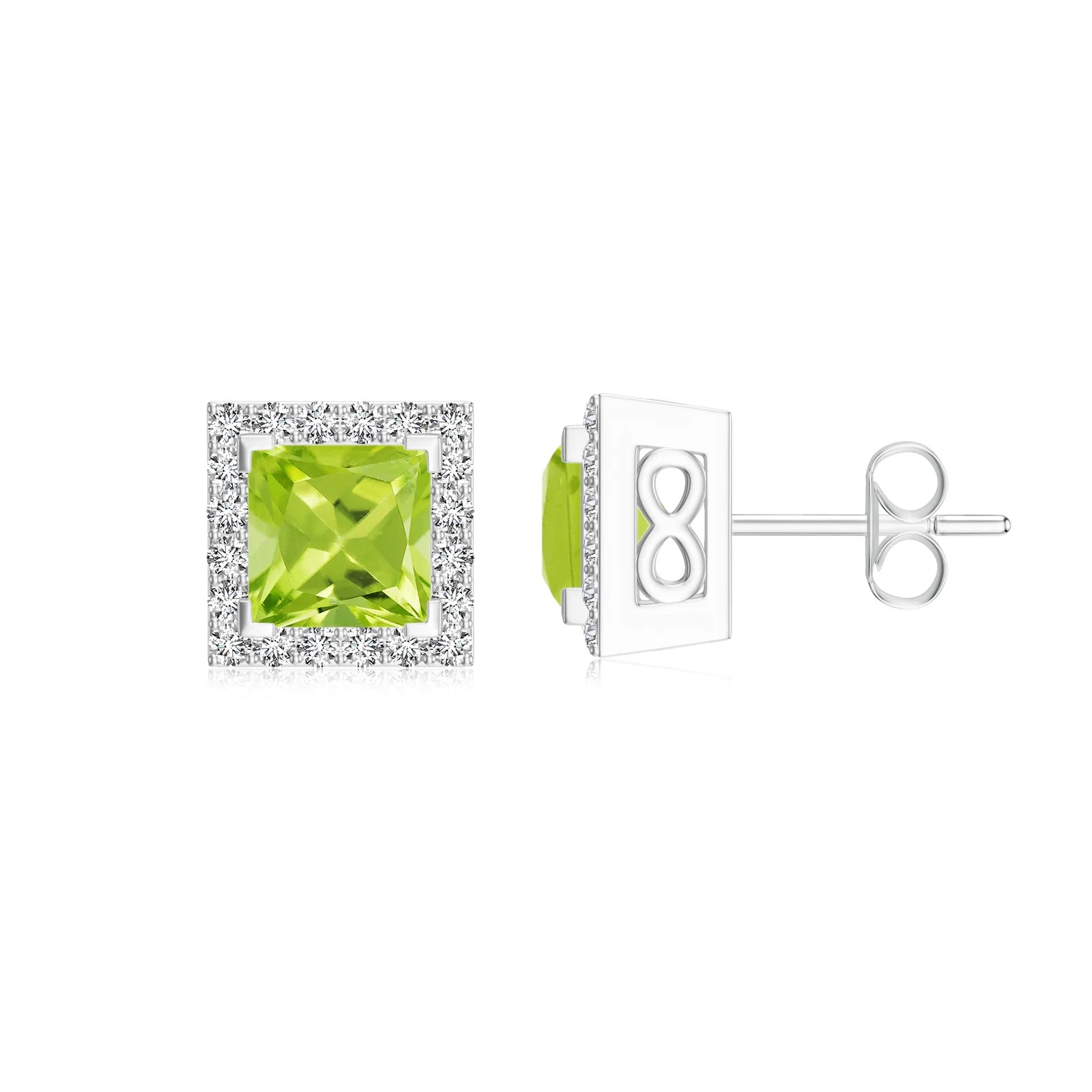 18K White Gold Vermeil