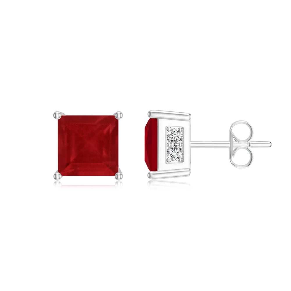 18K White Gold Vermeil