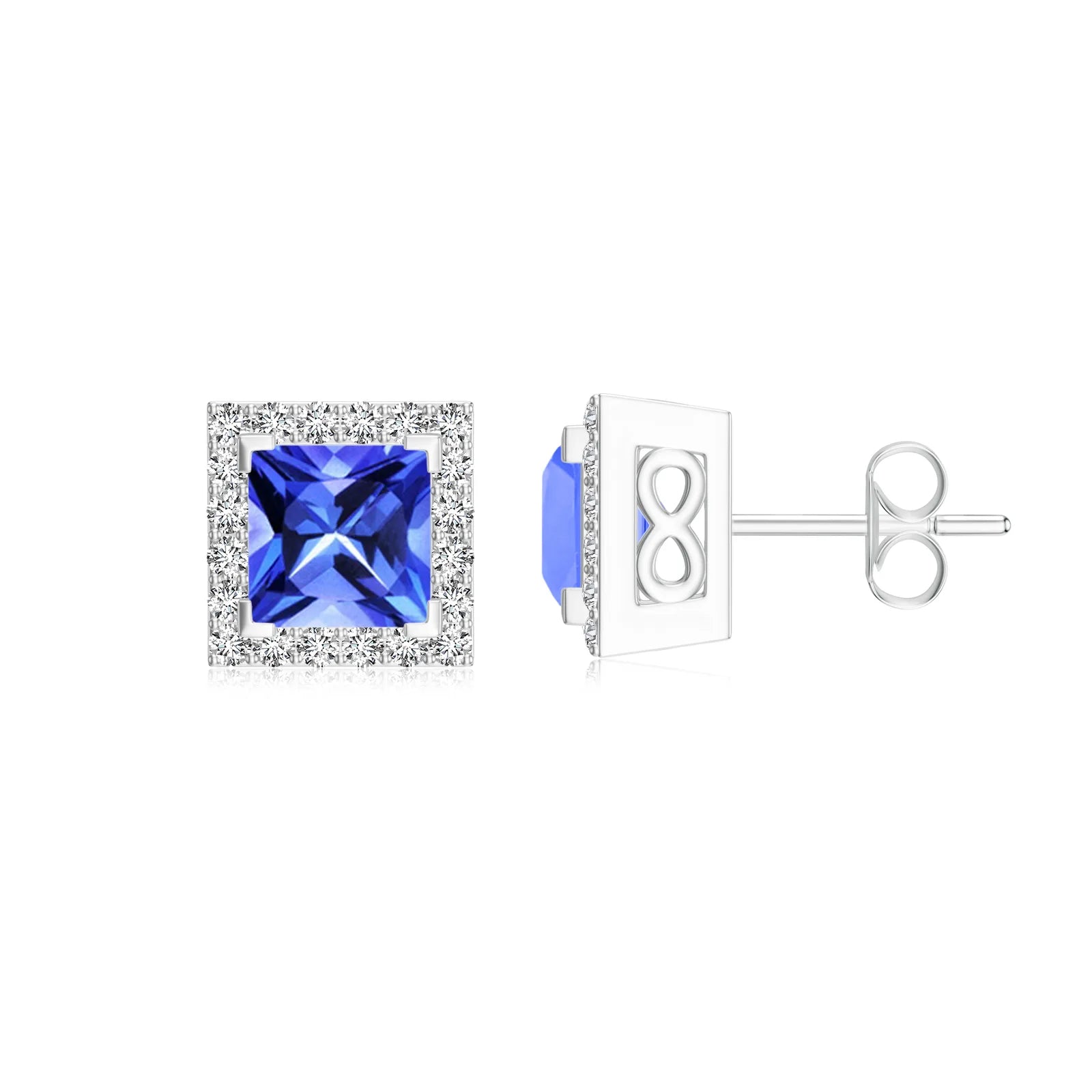 18K White Gold Vermeil