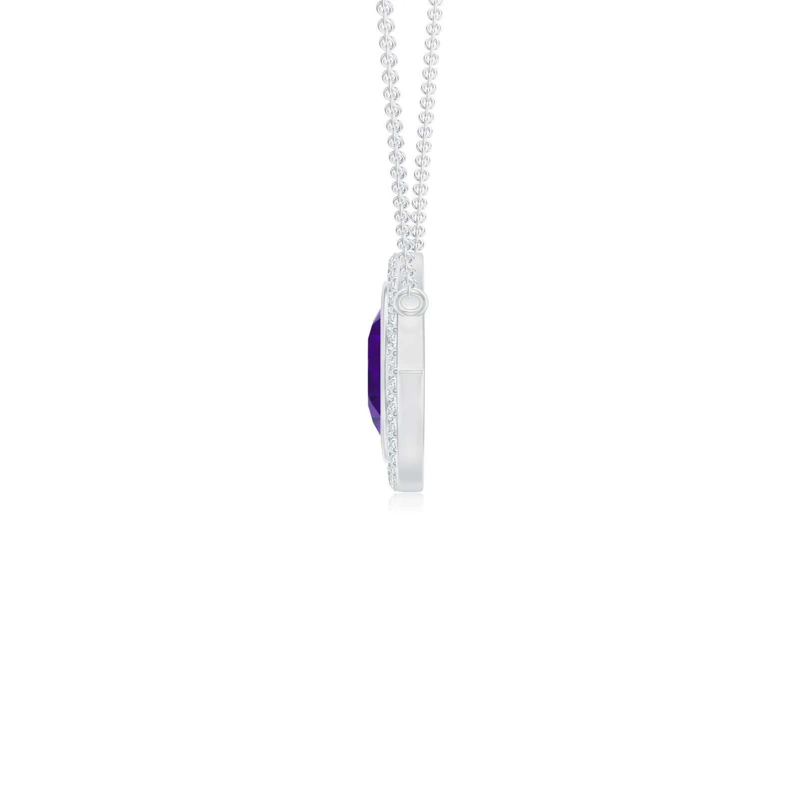 18K White Gold Vermeil
