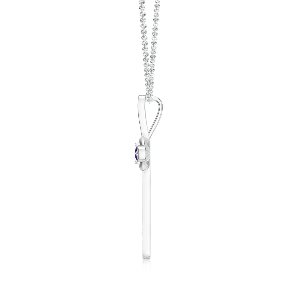 18K White Gold Vermeil