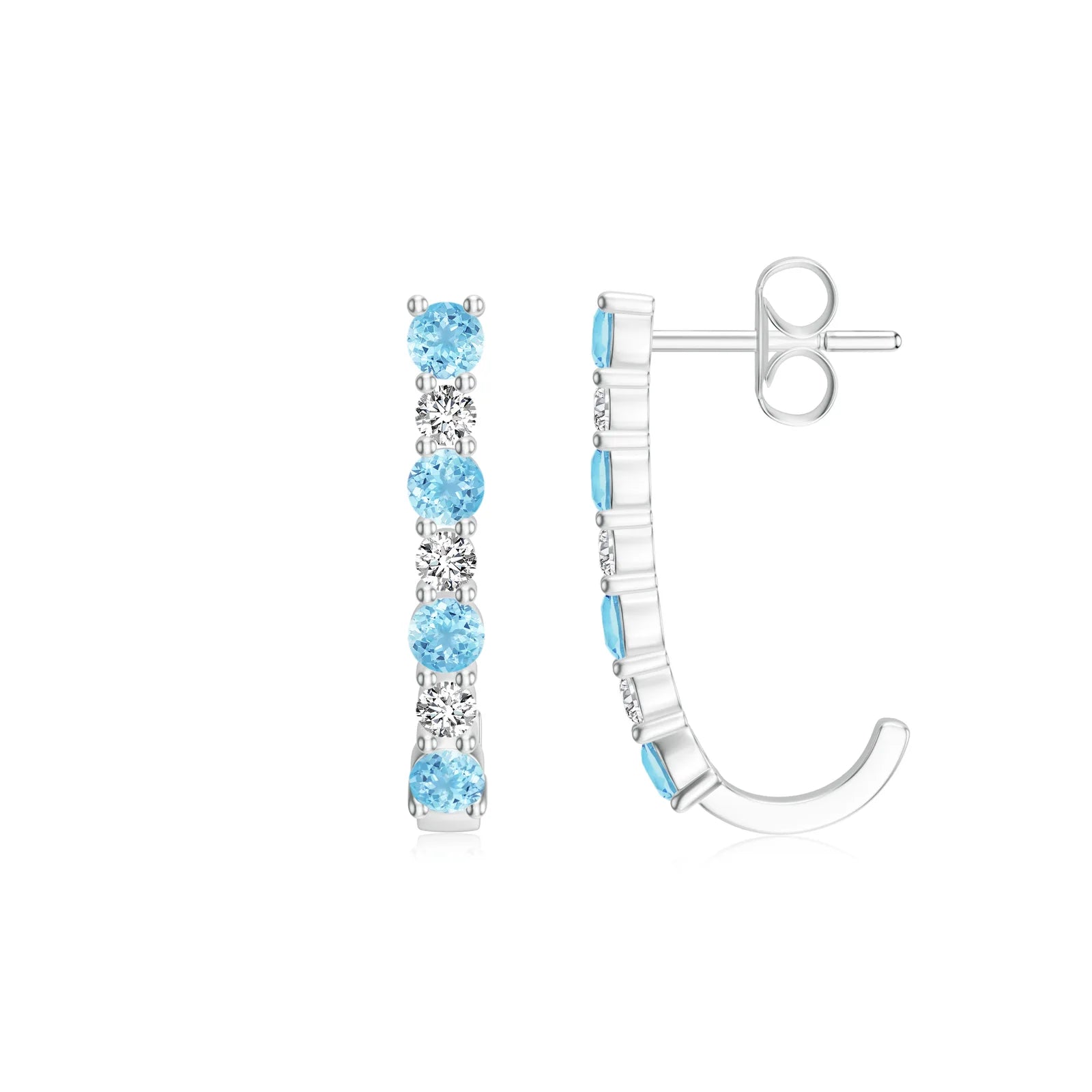 18K White Gold Vermeil