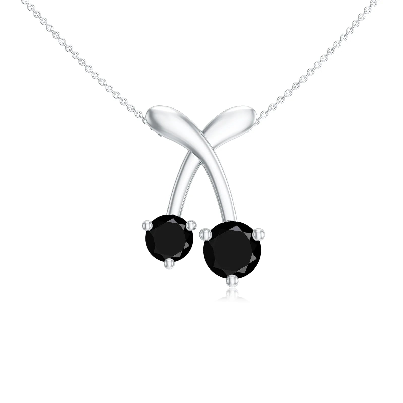 18K White Gold Vermeil