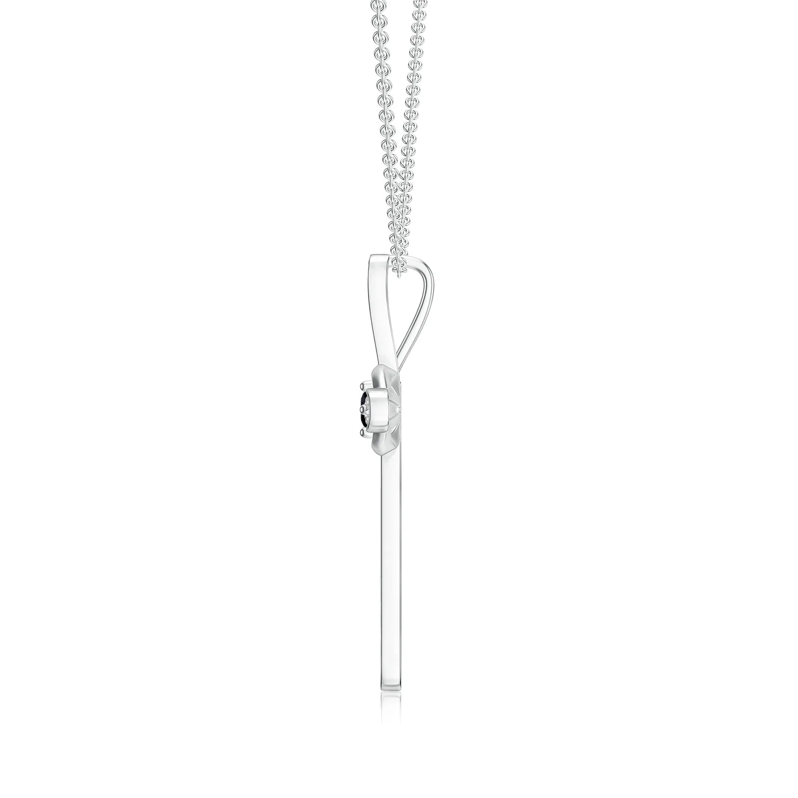 18K White Gold Vermeil