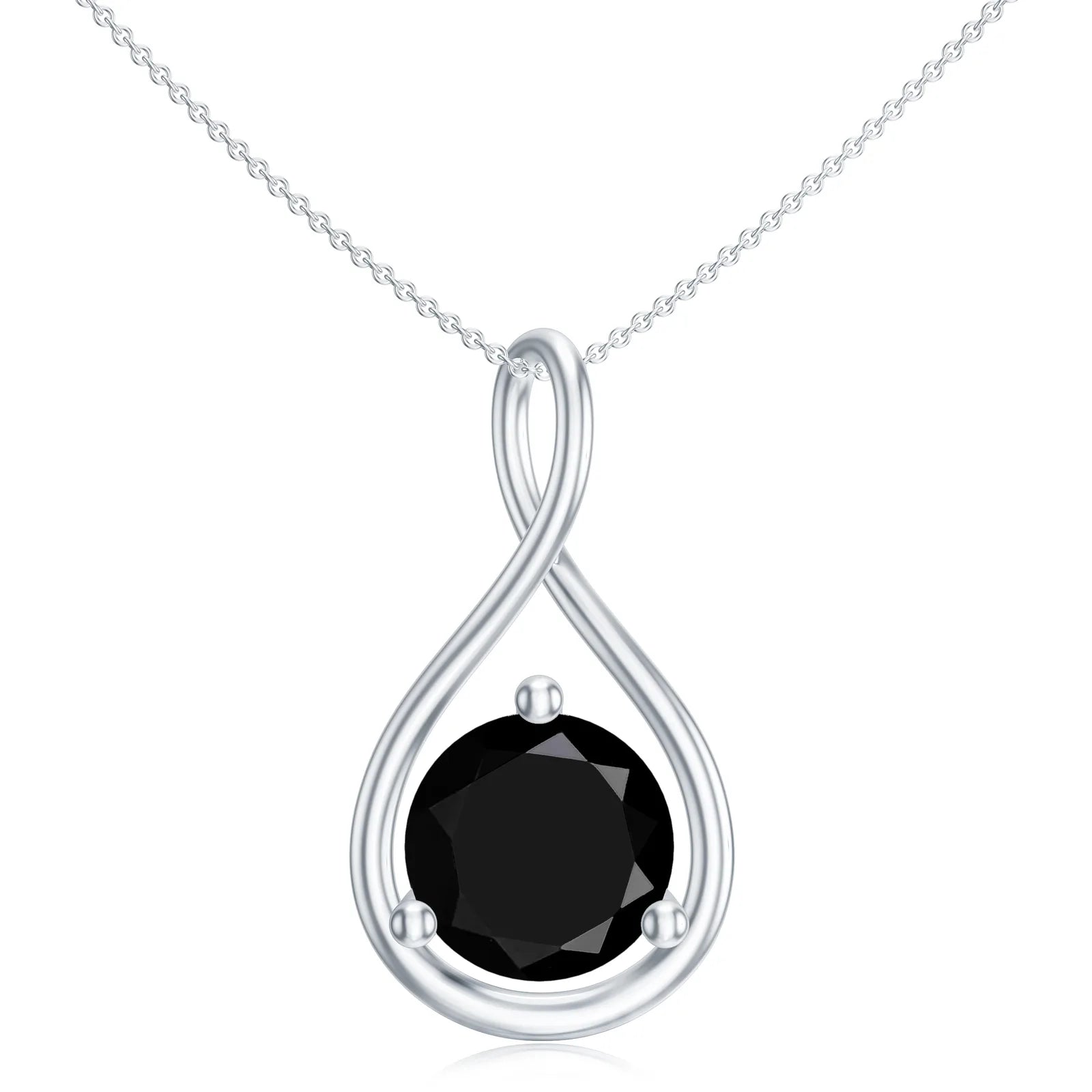 18K White Gold Vermeil
