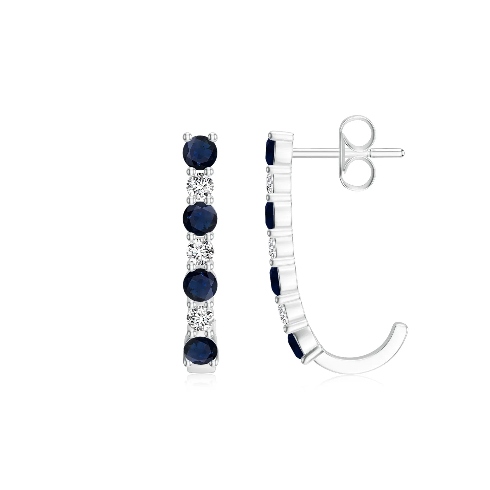 18K White Gold Vermeil