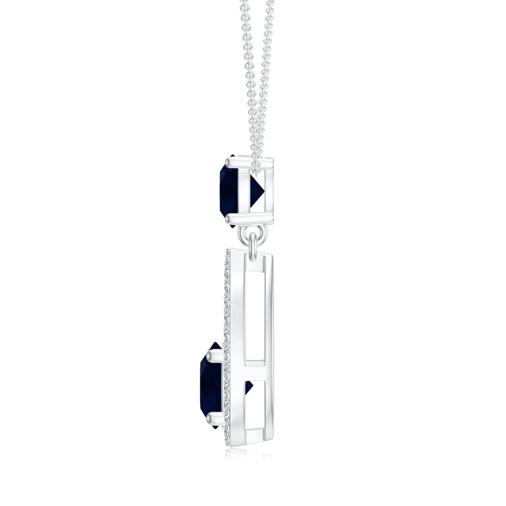 18K White Gold Vermeil