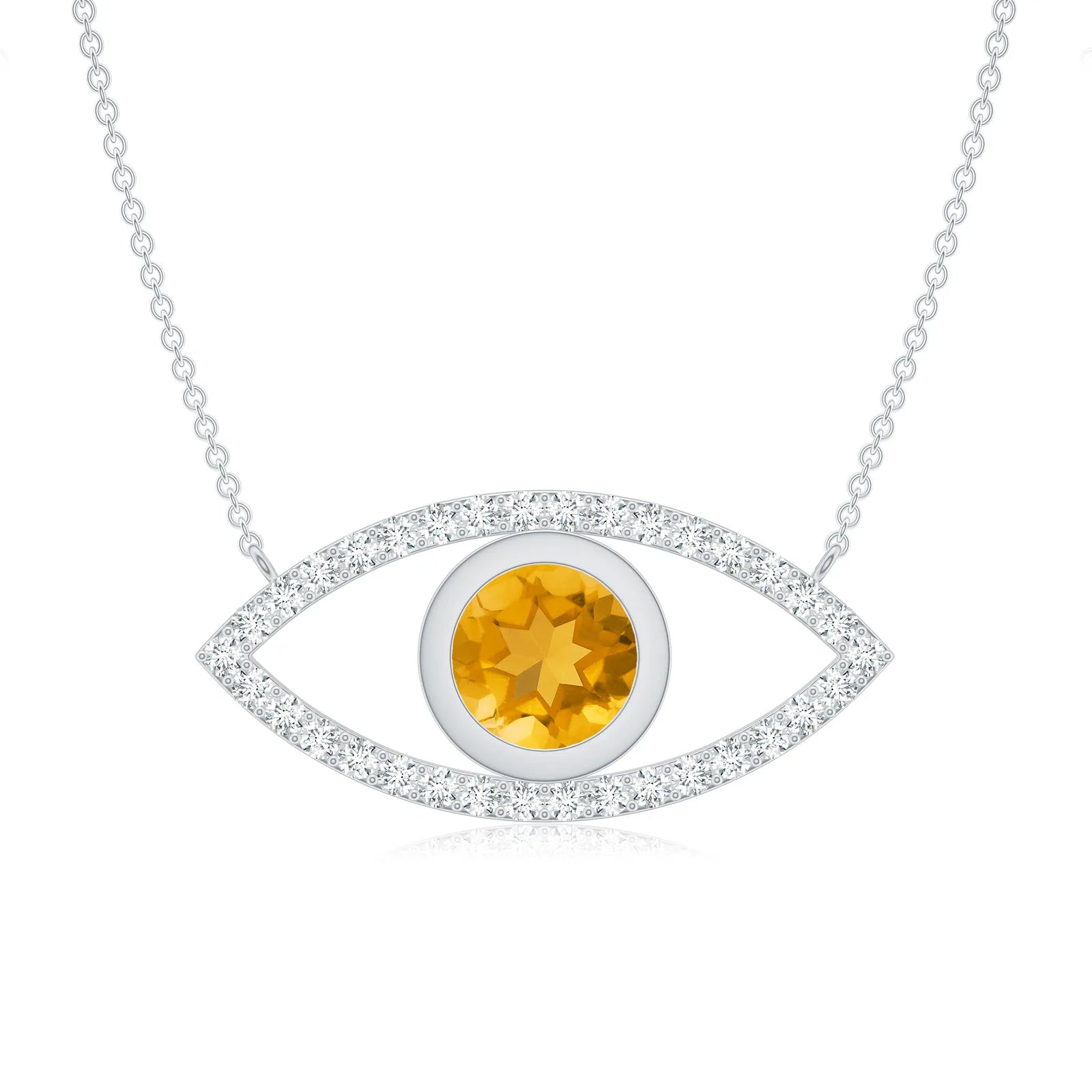 18K White Gold Vermeil