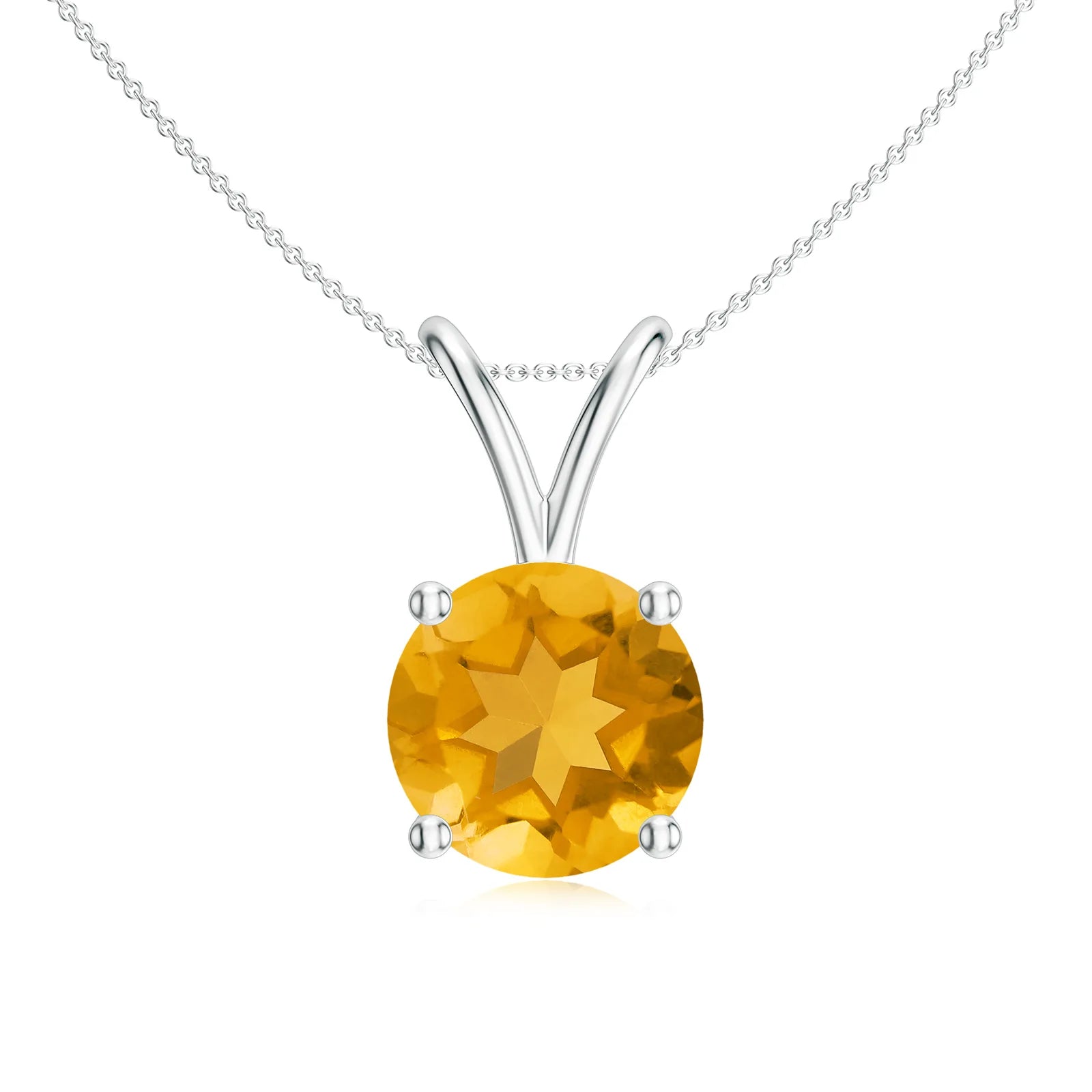 18K White Gold Vermeil