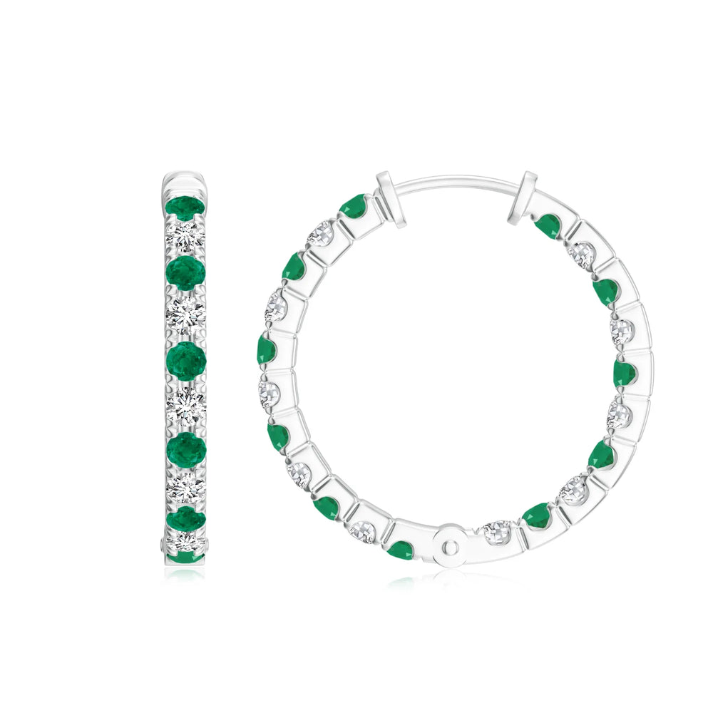 18K White Gold Vermeil