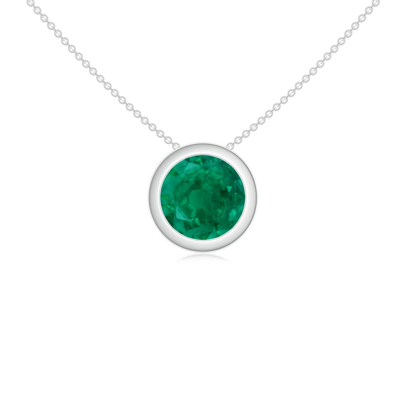 18K White Gold Vermeil