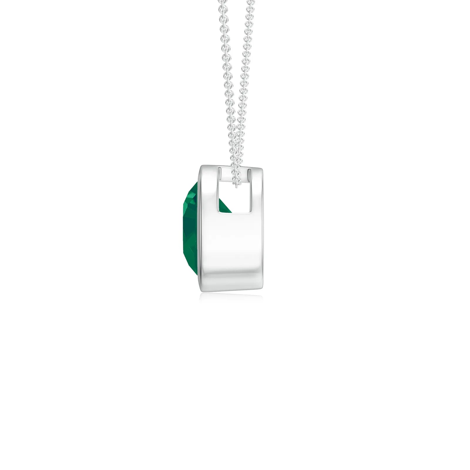 18K White Gold Vermeil