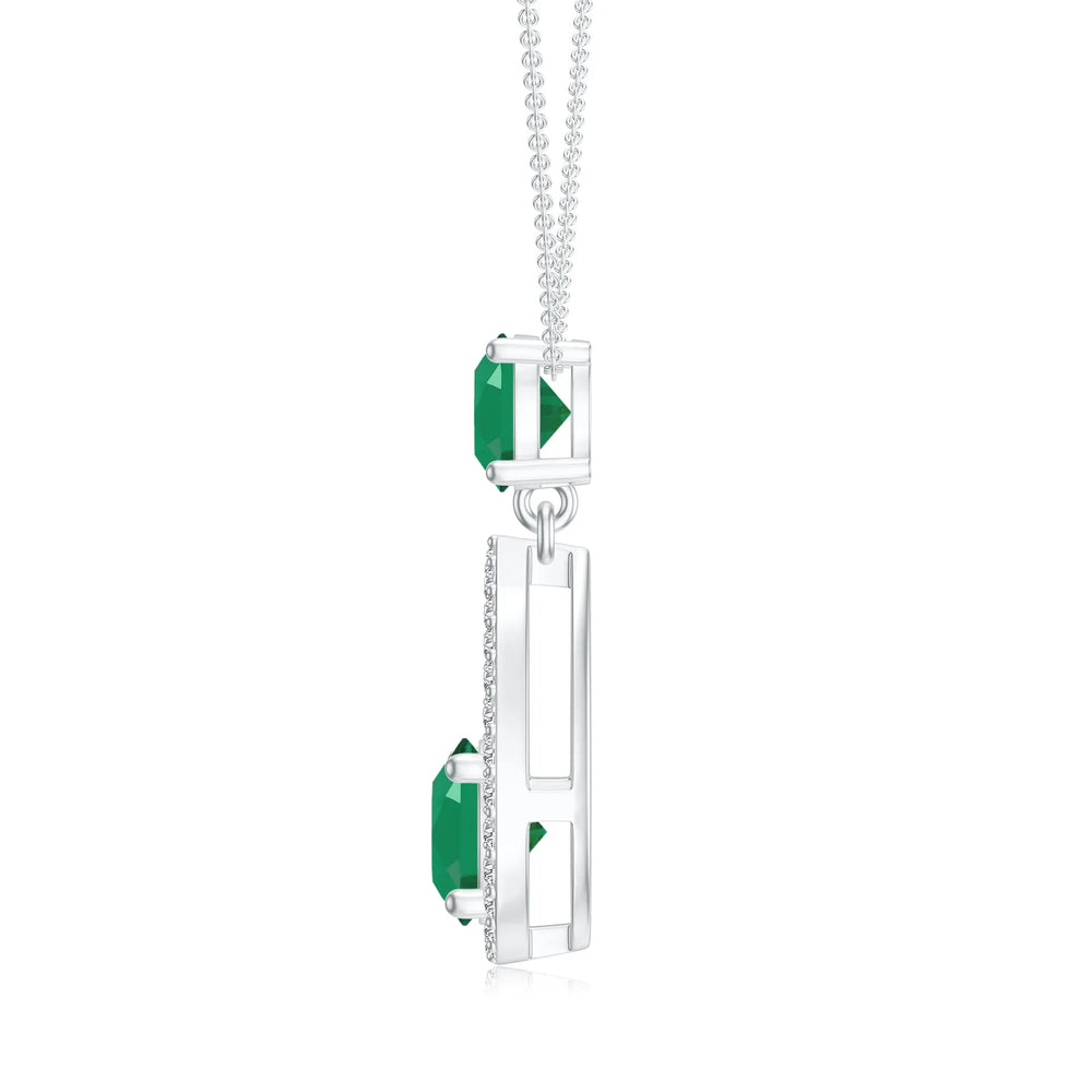 18K White Gold Vermeil