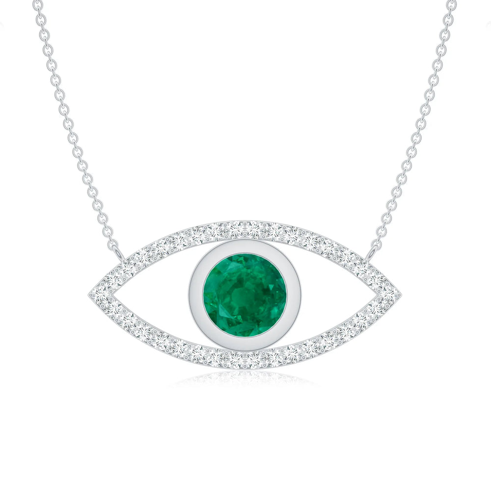 18K White Gold Vermeil