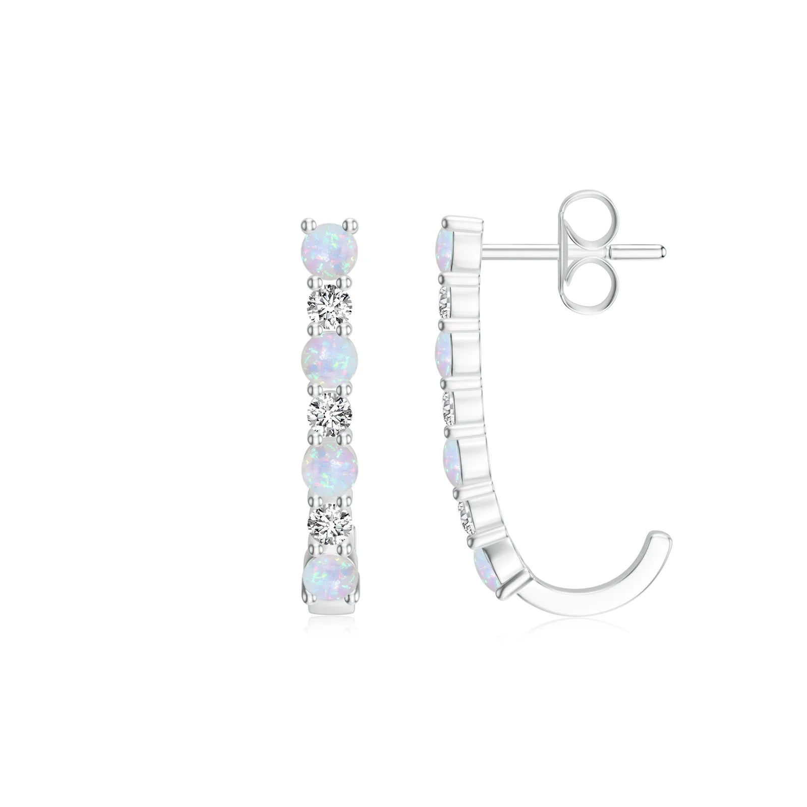 18K White Gold Vermeil