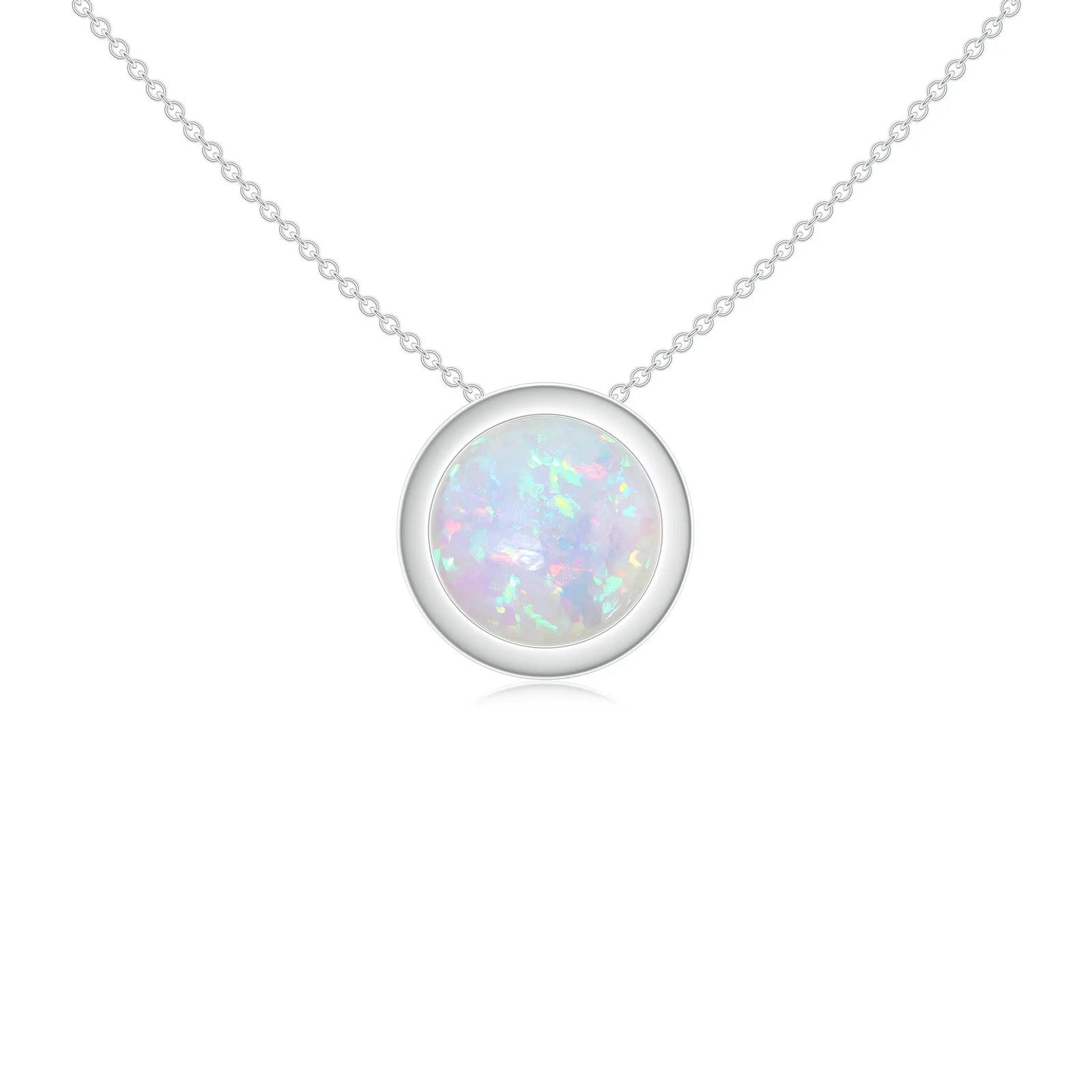 18K White Gold Vermeil