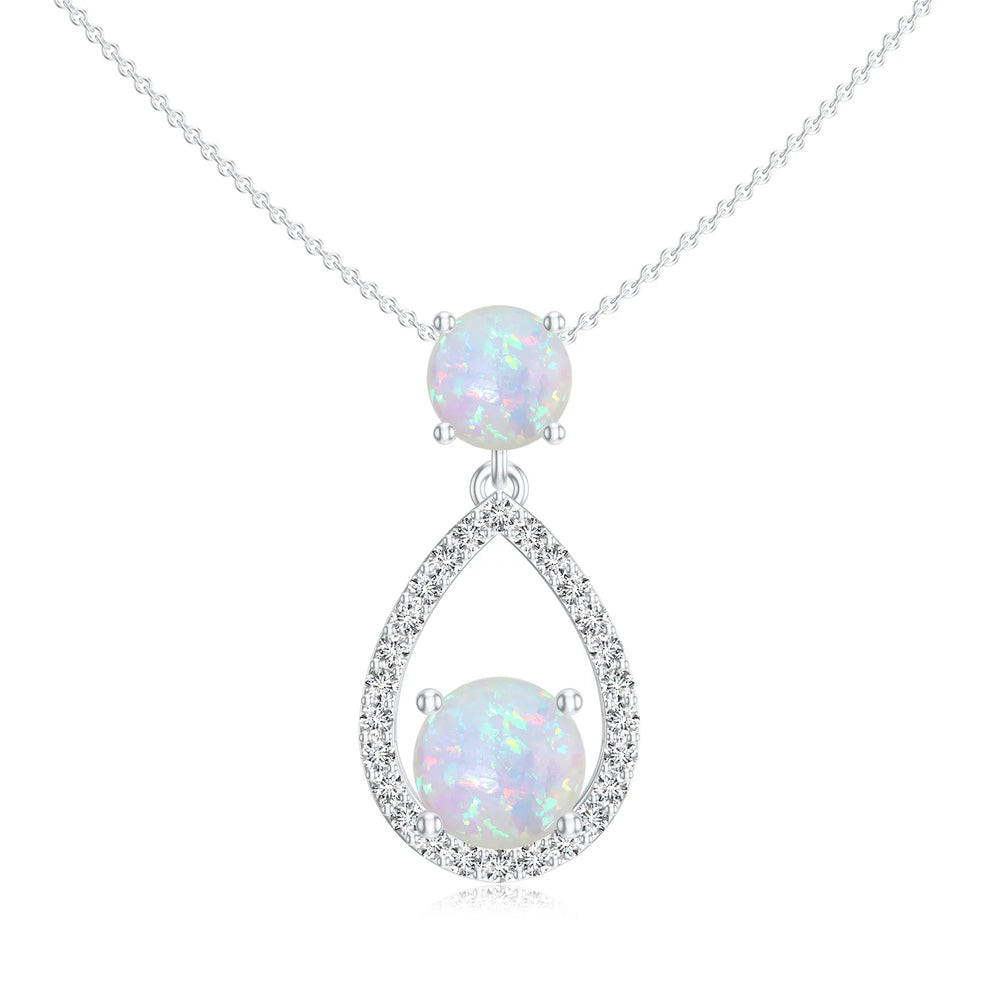18K White Gold Vermeil