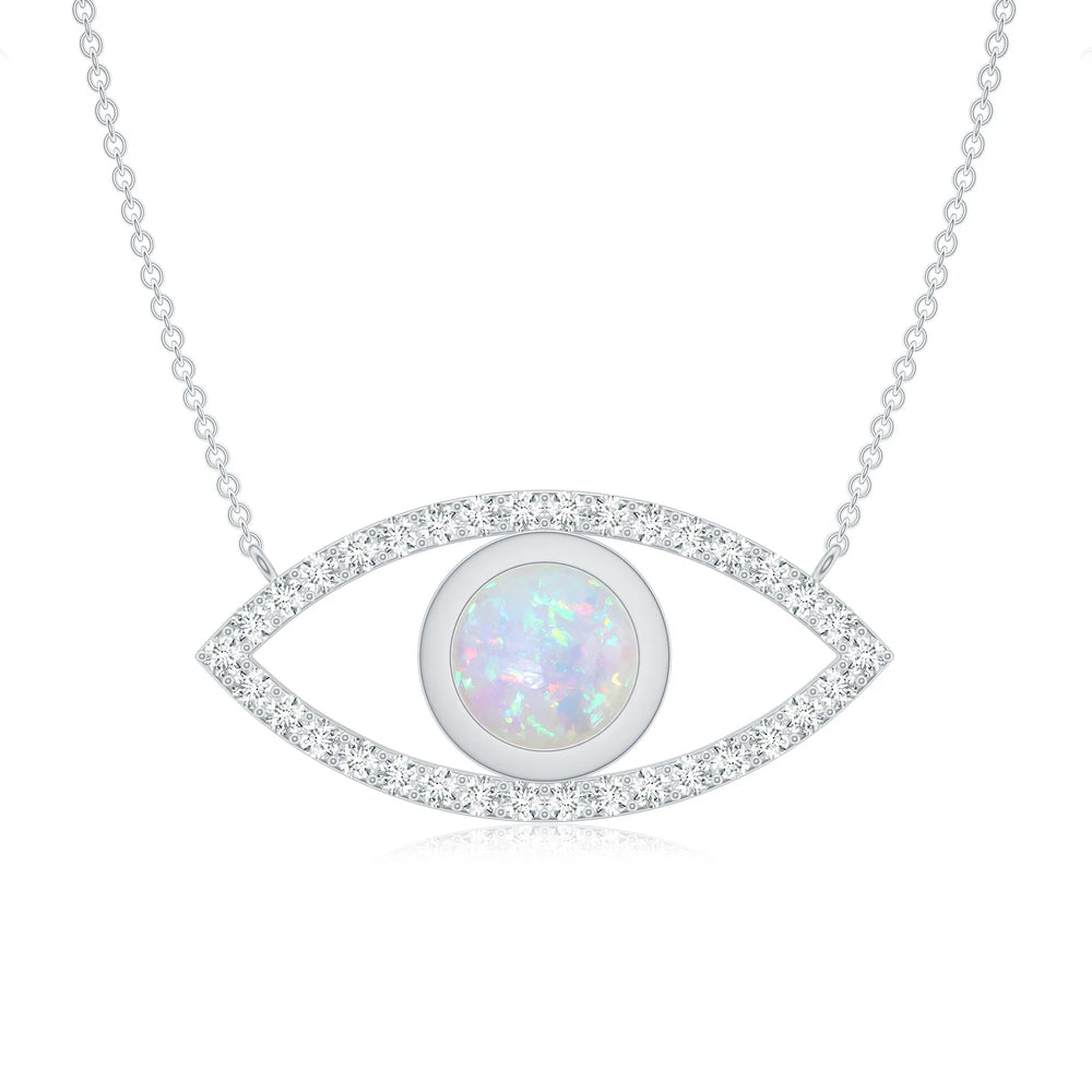 18K White Gold Vermeil