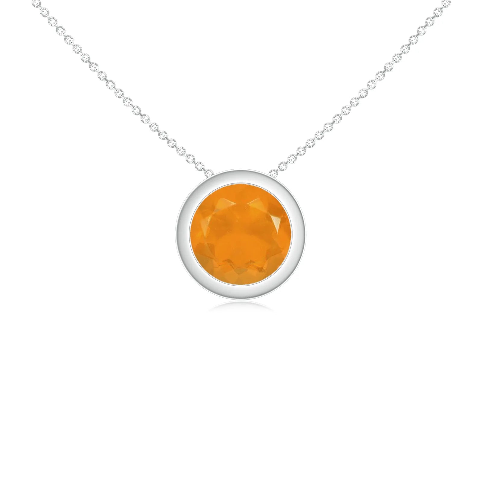 18K White Gold Vermeil
