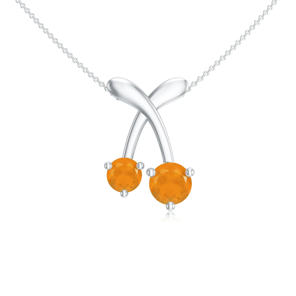 18K White Gold Vermeil