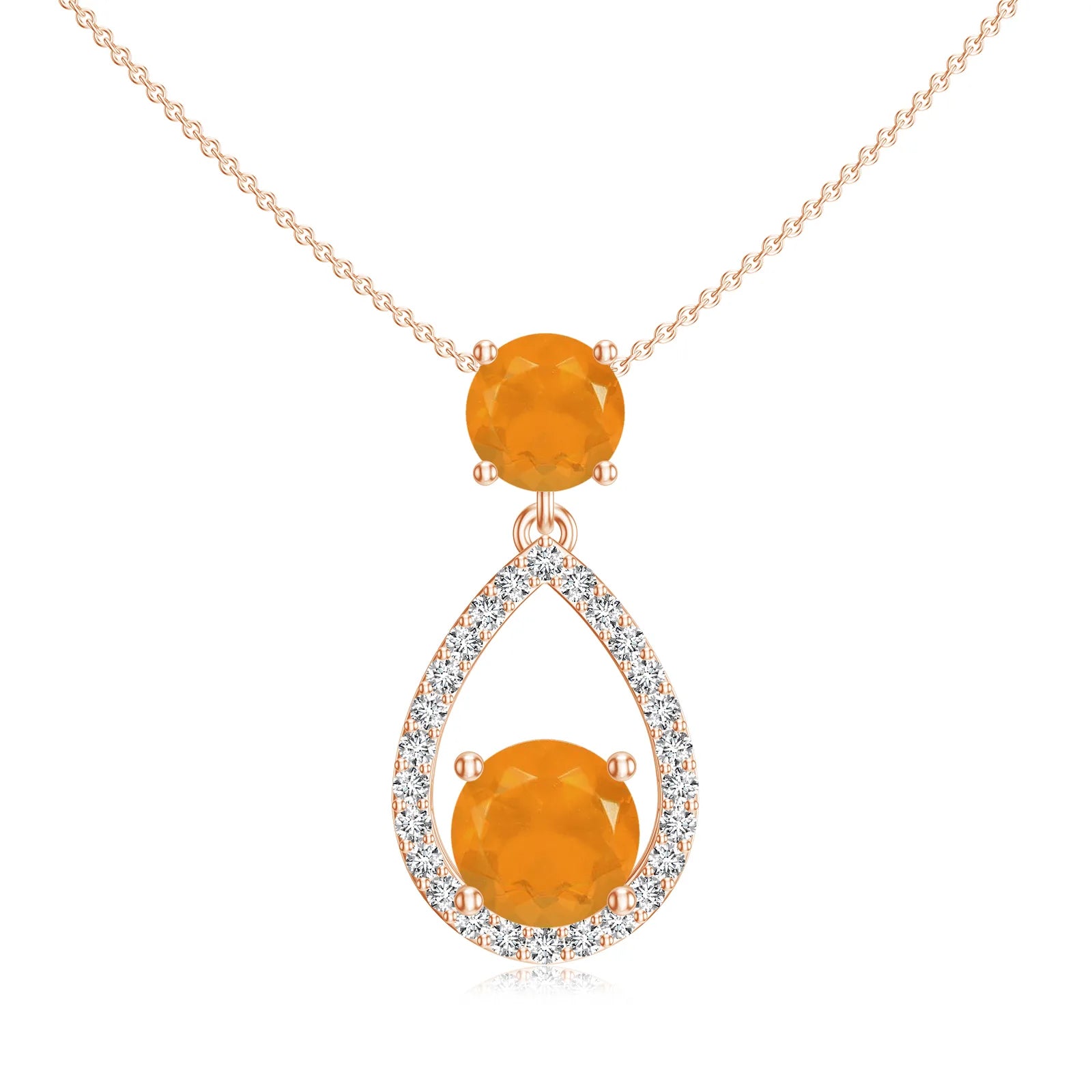 18K Rose Gold Vermeil