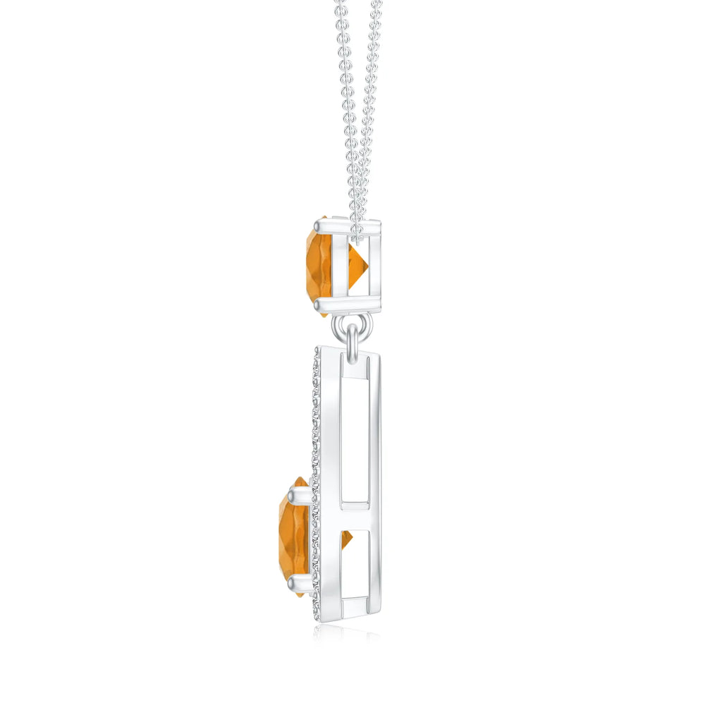 18K White Gold Vermeil
