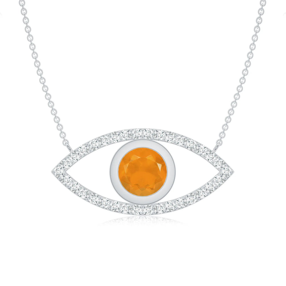 18K White Gold Vermeil