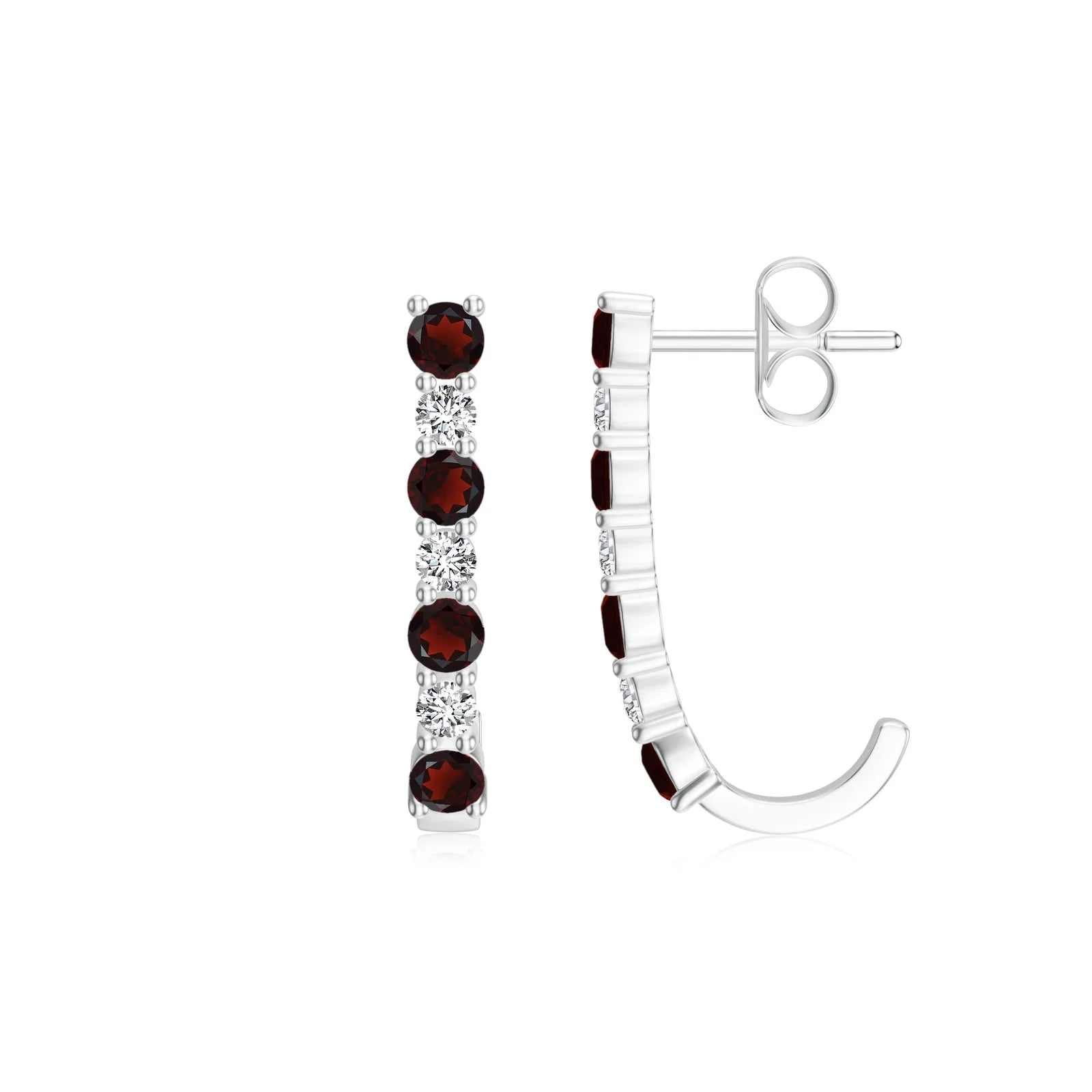 18K White Gold Vermeil