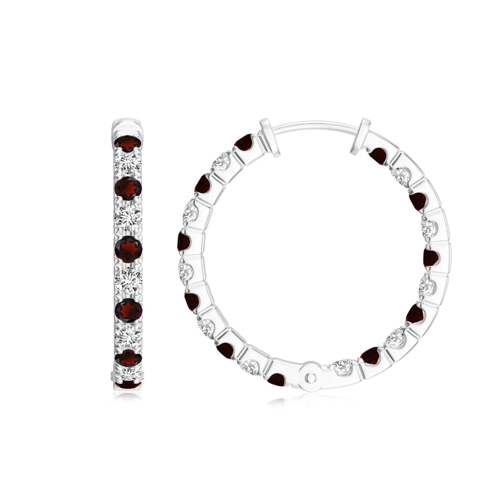18K White Gold Vermeil